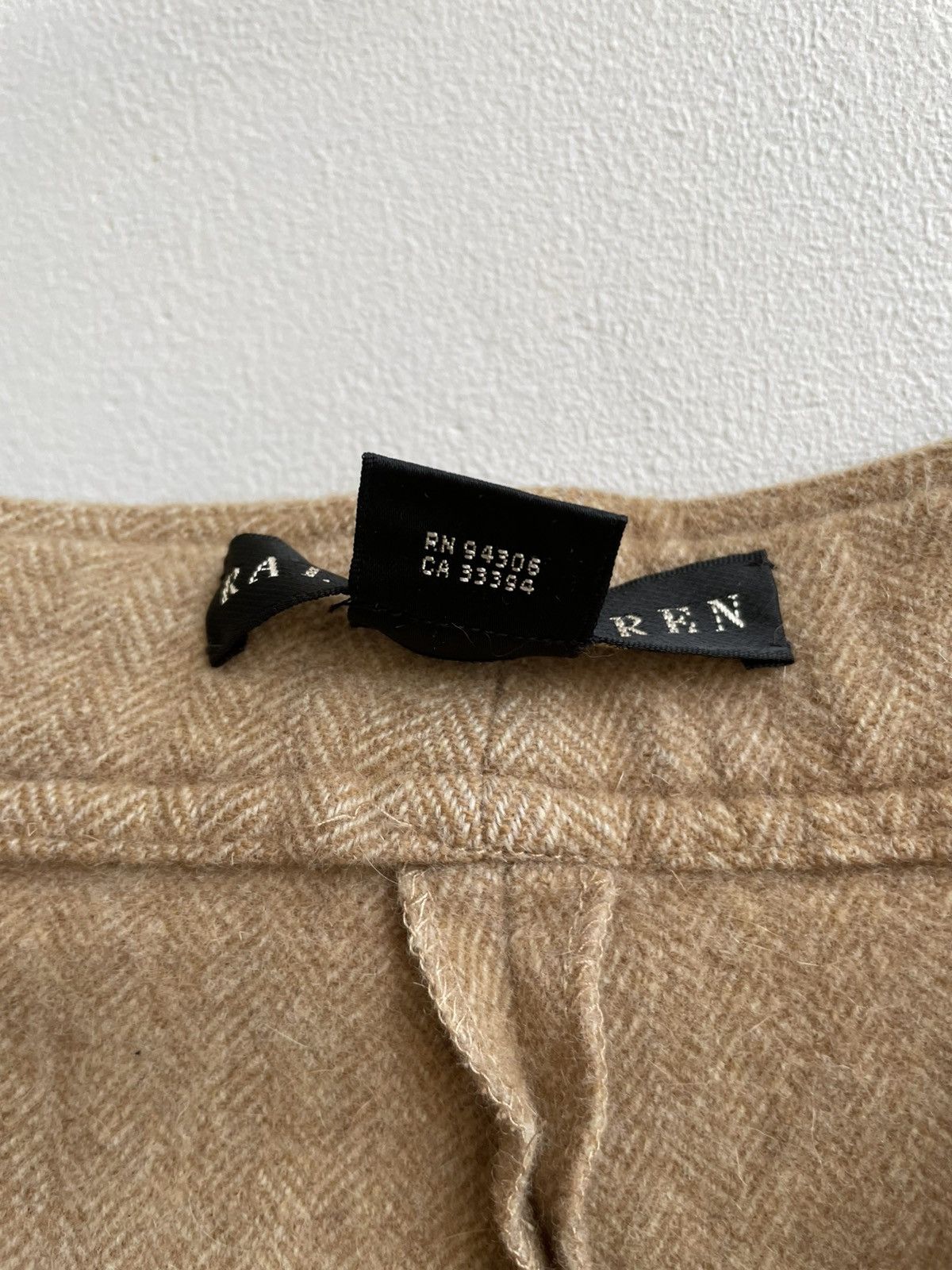 Ralph Lauren Black Label Ralph Lauren Black Label Wool / Angora Pants Trouses Sz 2 XS Size 26" / US 2 / IT 38 - 12 Thumbnail