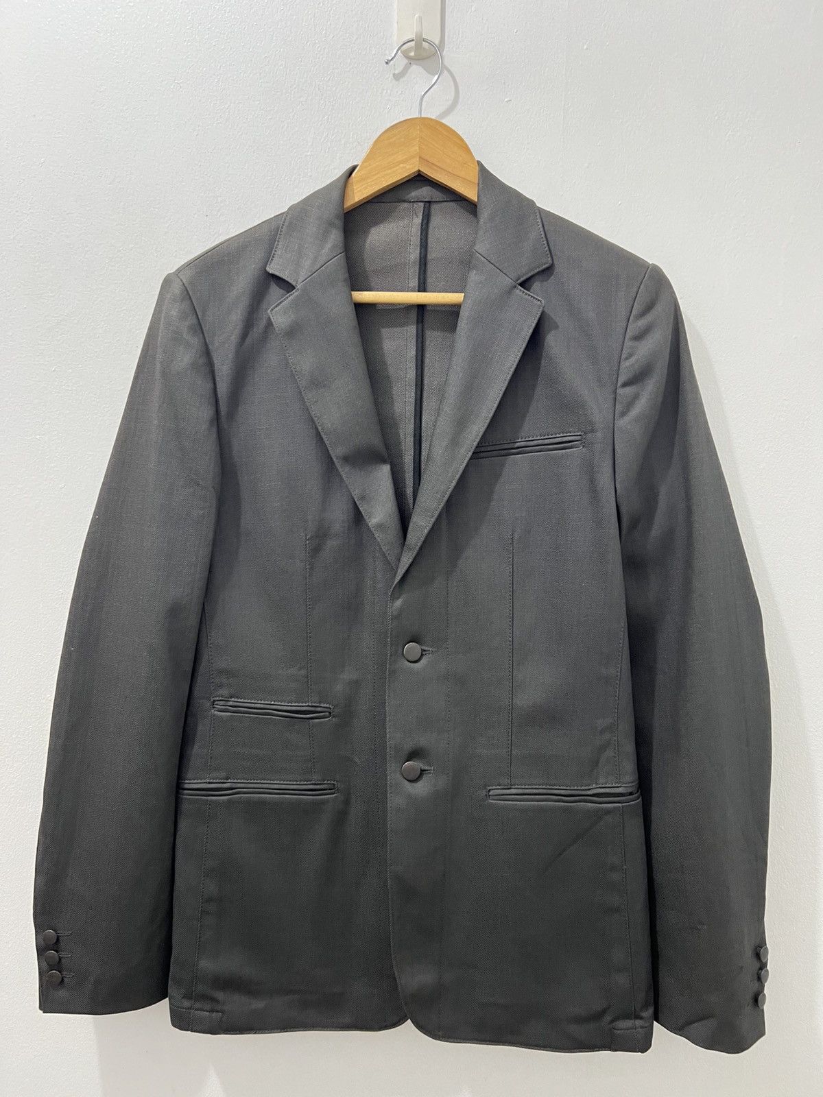 Raf Simons RAF by RAF Simons - Wax Coated Coat Jacket Size 46R - 1 Thumbnail