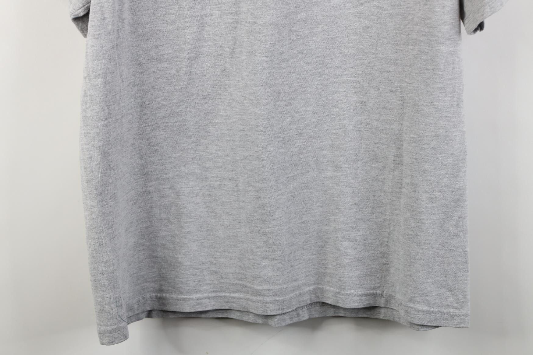 Harley Davidson Vintage Harley Davidson Velour Logo Pocket T-Shirt Gray Size US M / EU 48-50 / 2 - 13 Thumbnail