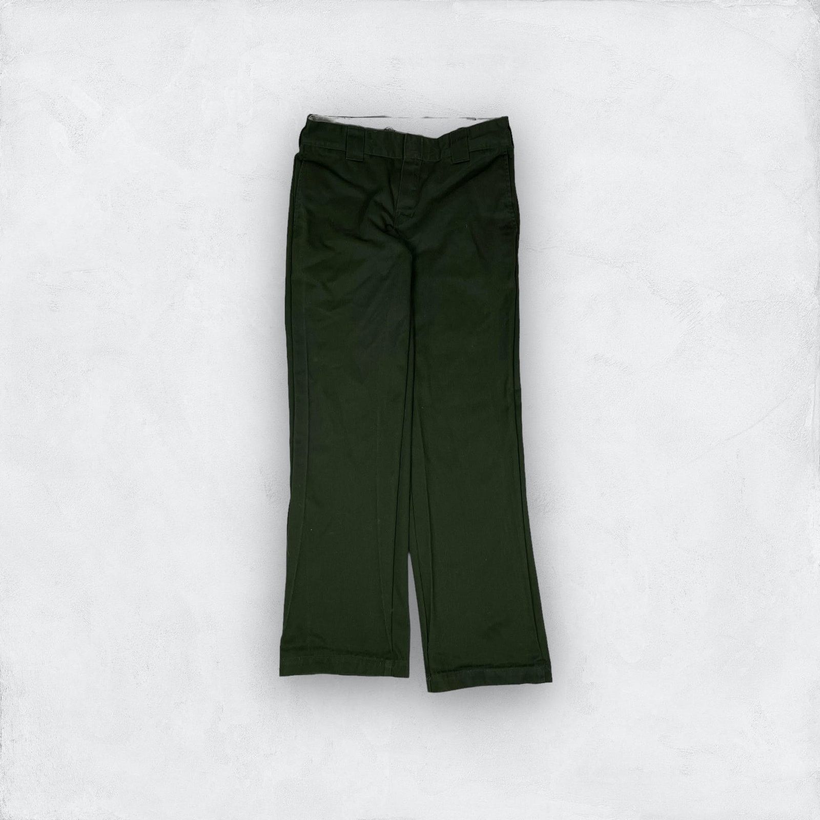 Dickies Dickies Men's Green Pockets Slim Fit Straight Pants 31X32 Size US 31 - 2 Thumbnail