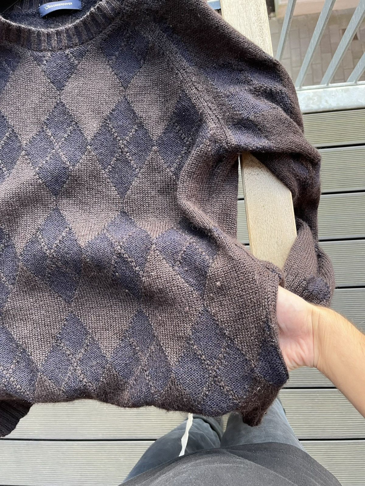 Undercover Undercover Argyle knit Size US L / EU 52-54 / 3 - 5 Thumbnail