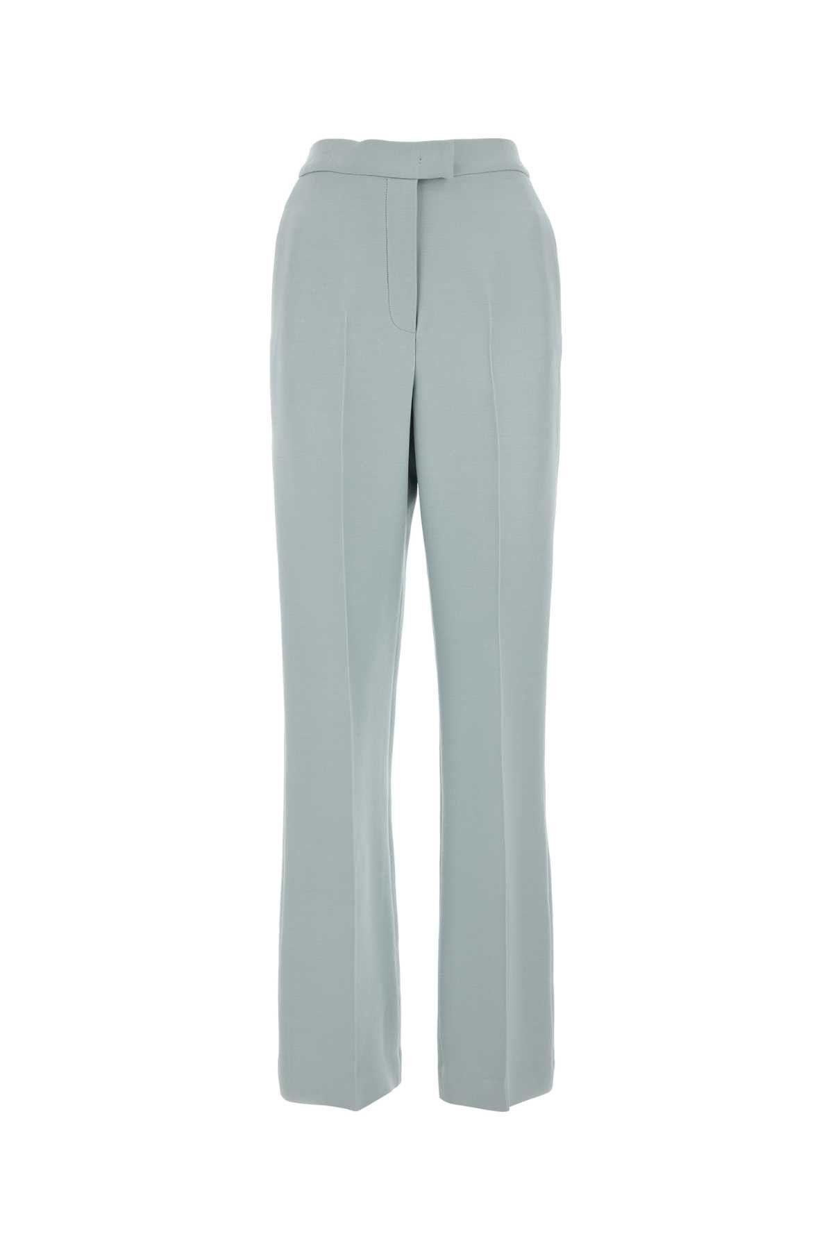 image of Fendi Powder Blue Wool Blend Pant in Light Blue, Women's (Size 26)