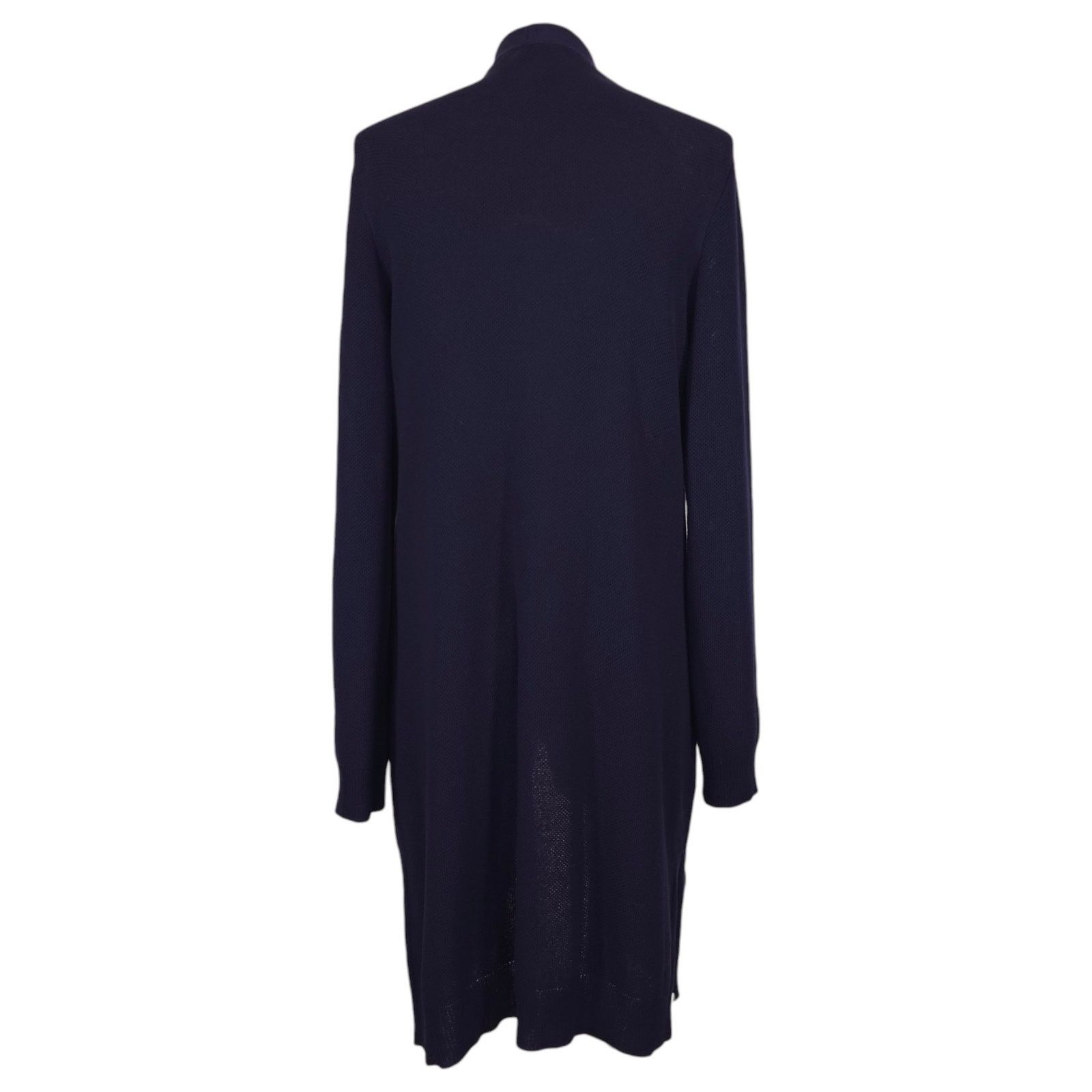 Eileen Fisher Eileen Fisher Open Front Long Cardigan Blue Sz Small Size S / US 4 / IT 40 - 3 Thumbnail