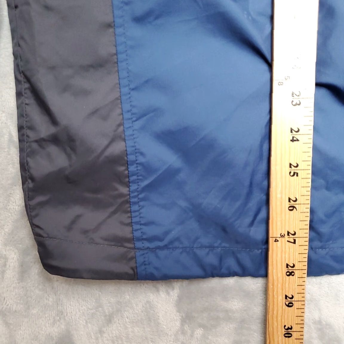 Vintage Columbia Jacket Mens S Blue Nylon Hooded Lined Lightweight Windbreaker Packable Size US S / EU 44-46 / 1 - 6 Thumbnail