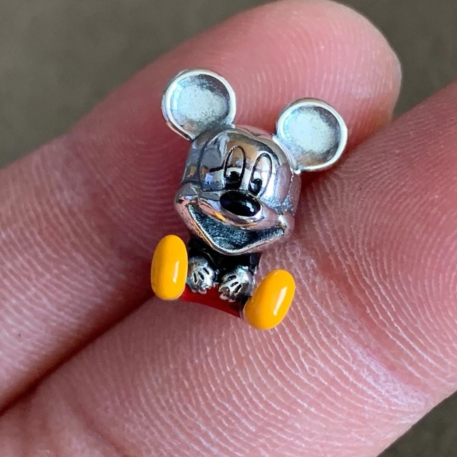 Other NWOT Mickey Mouse Charm Sterling Silver 925 Size ONE SIZE - 3 Thumbnail