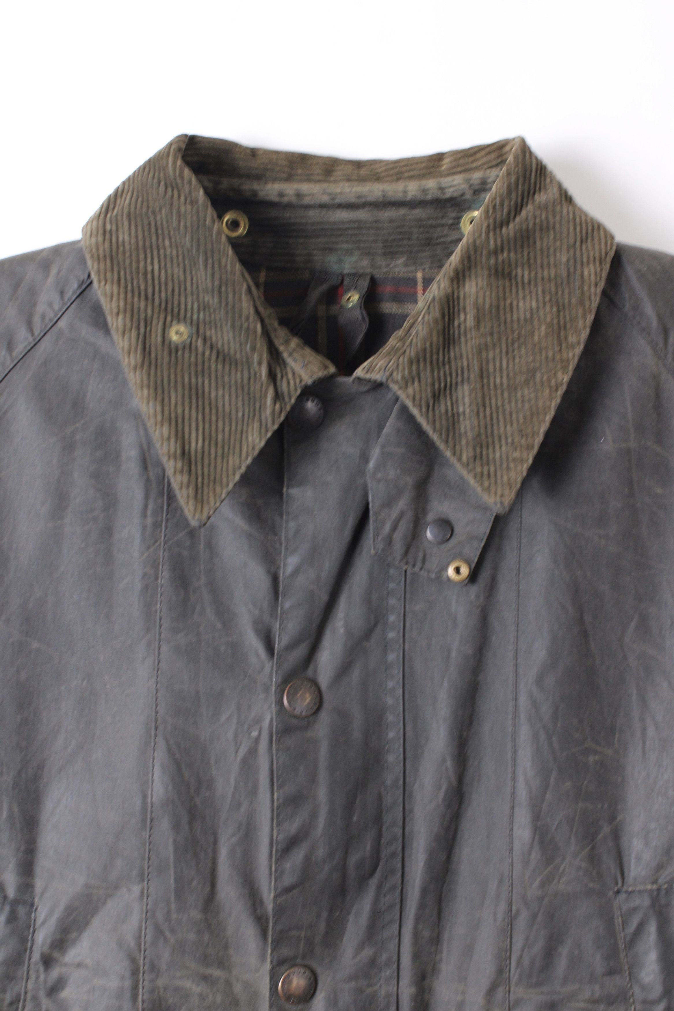 Barbour Barbour Bedale Wax Jacket Grey C44 Medium Large Size US M / EU 48-50 / 2 - 2 Thumbnail