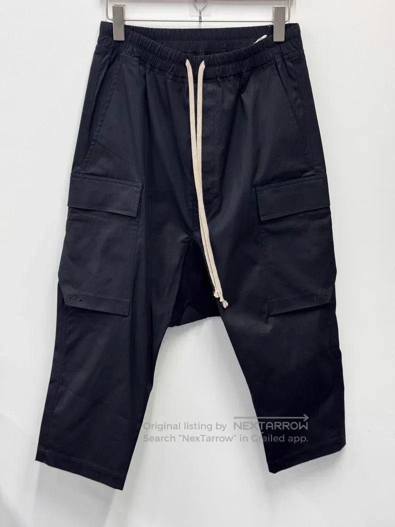 Rick Owens Rick Owens Dark Black Crotch Pants Size US 38 / EU 54 - 1 Thumbnail