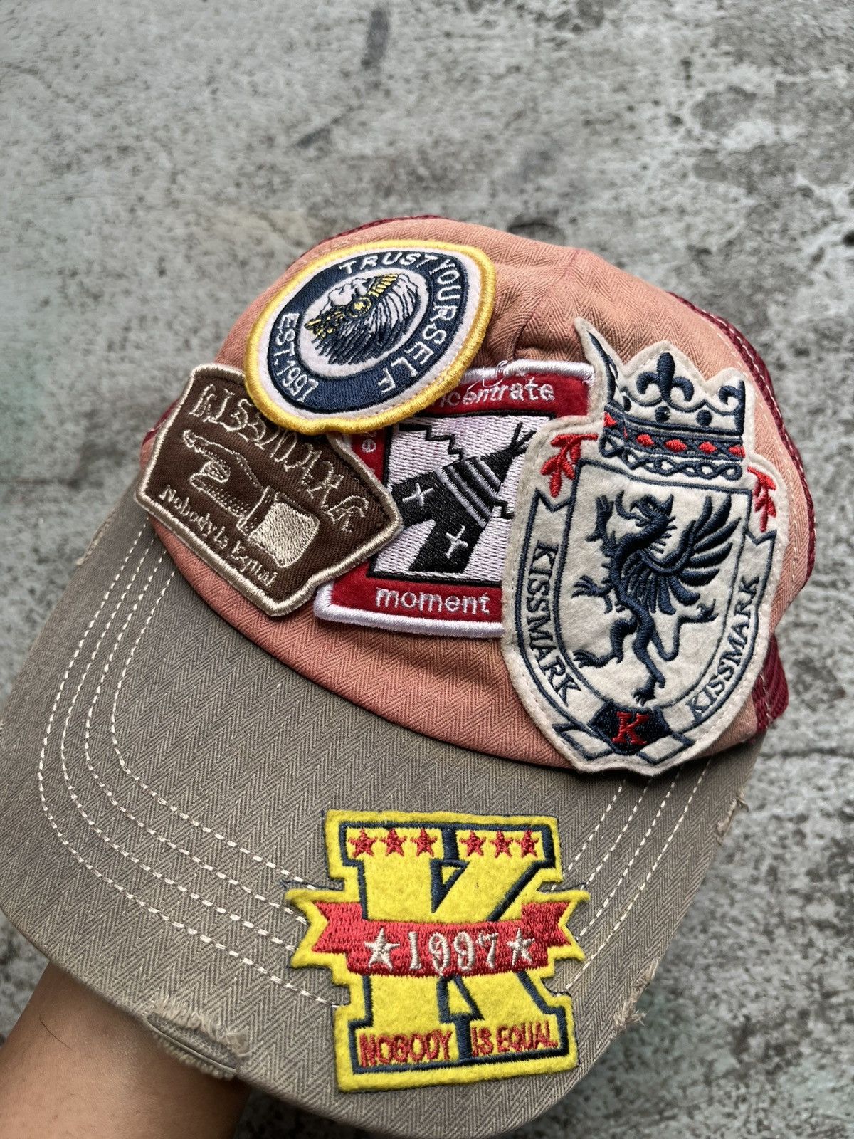 KMRii PATCH EMBLEM 1997 TRUCKERHAT Y2K PUNK LGB Size ONE SIZE - 6 Thumbnail