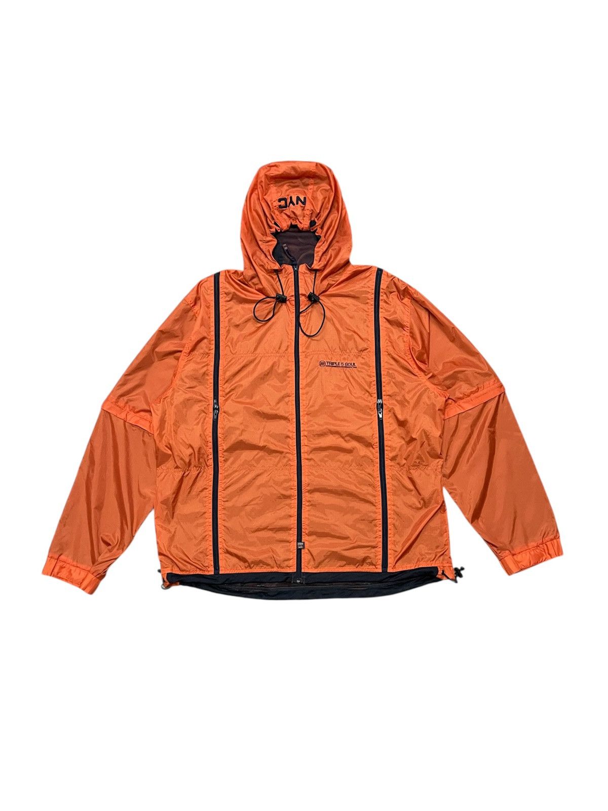 Triple 5 Soul 90s TRIPLE 5 SOUL MULTI ZIPPER-POCKET HOODIE LIGHT JACKET Size US L / EU 52-54 / 3 - 1 Thumbnail