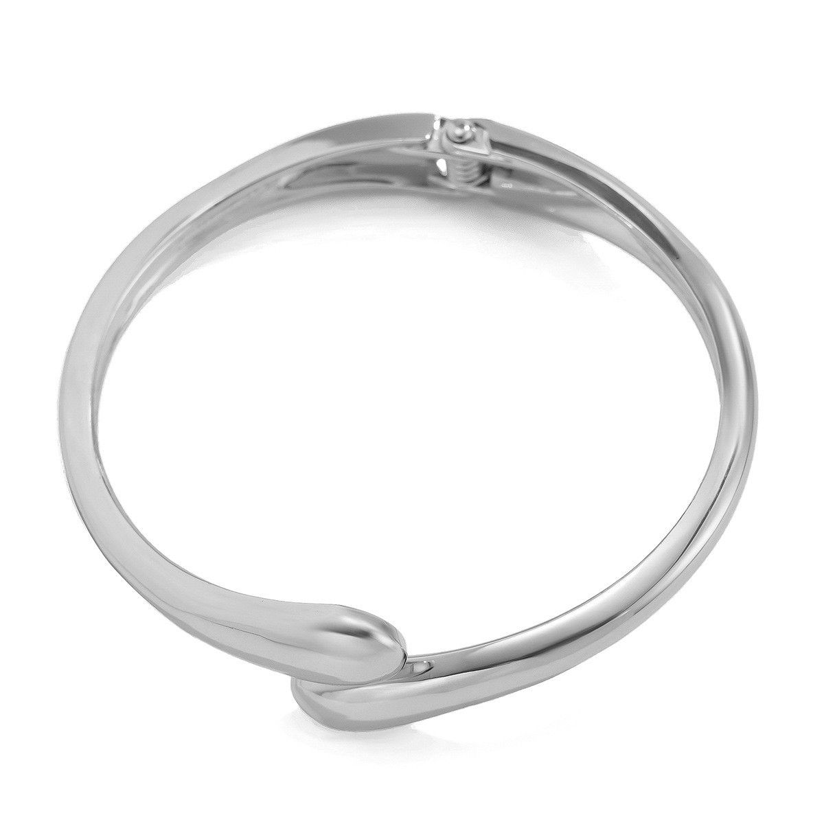 Jewelry Metal Cuff Geometric Spring Bracelet Size ONE SIZE - 2 Thumbnail