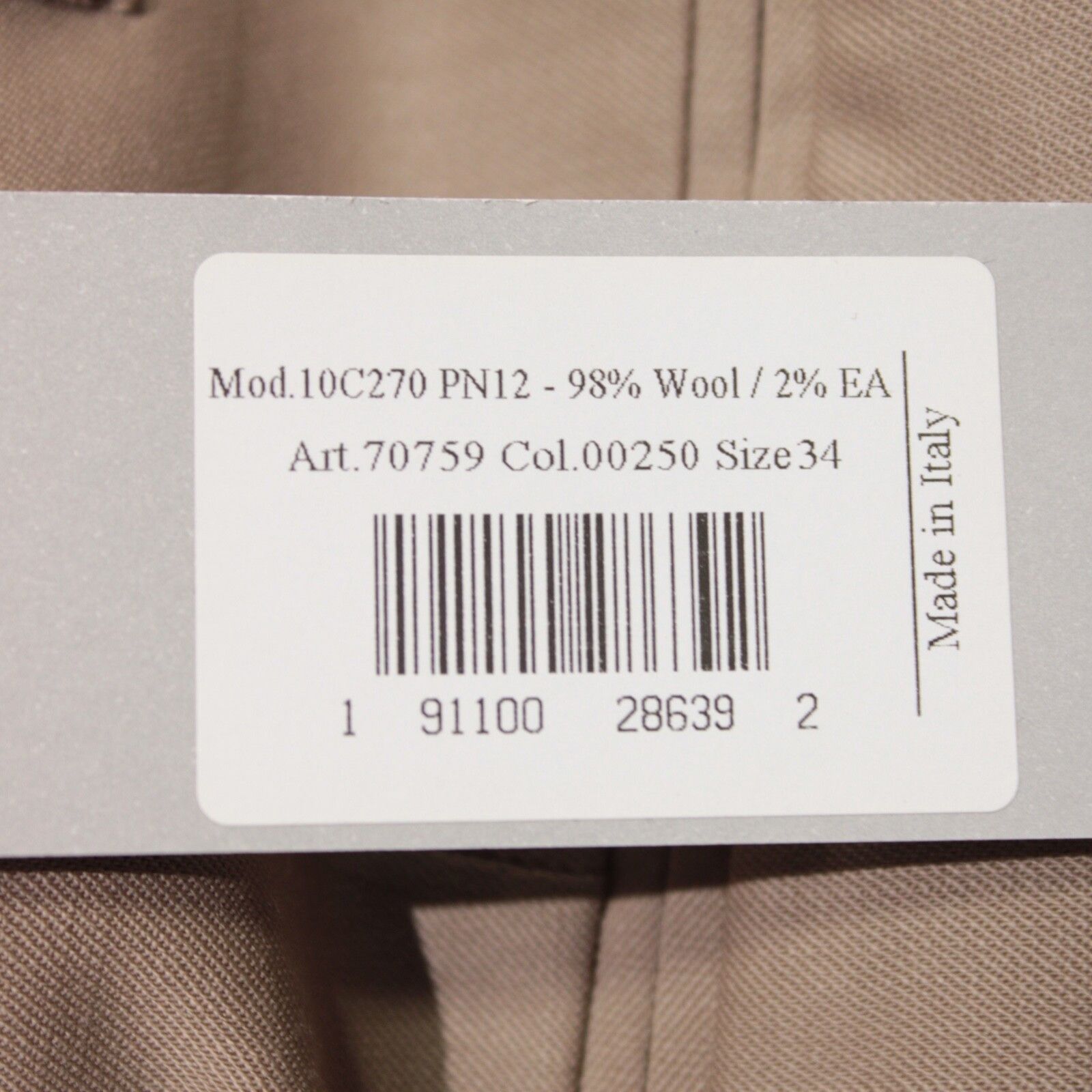 Zanella Zanella New with tags Dress Pants Size 34 US In Beige Size US 34 / EU 50 - 4 Thumbnail