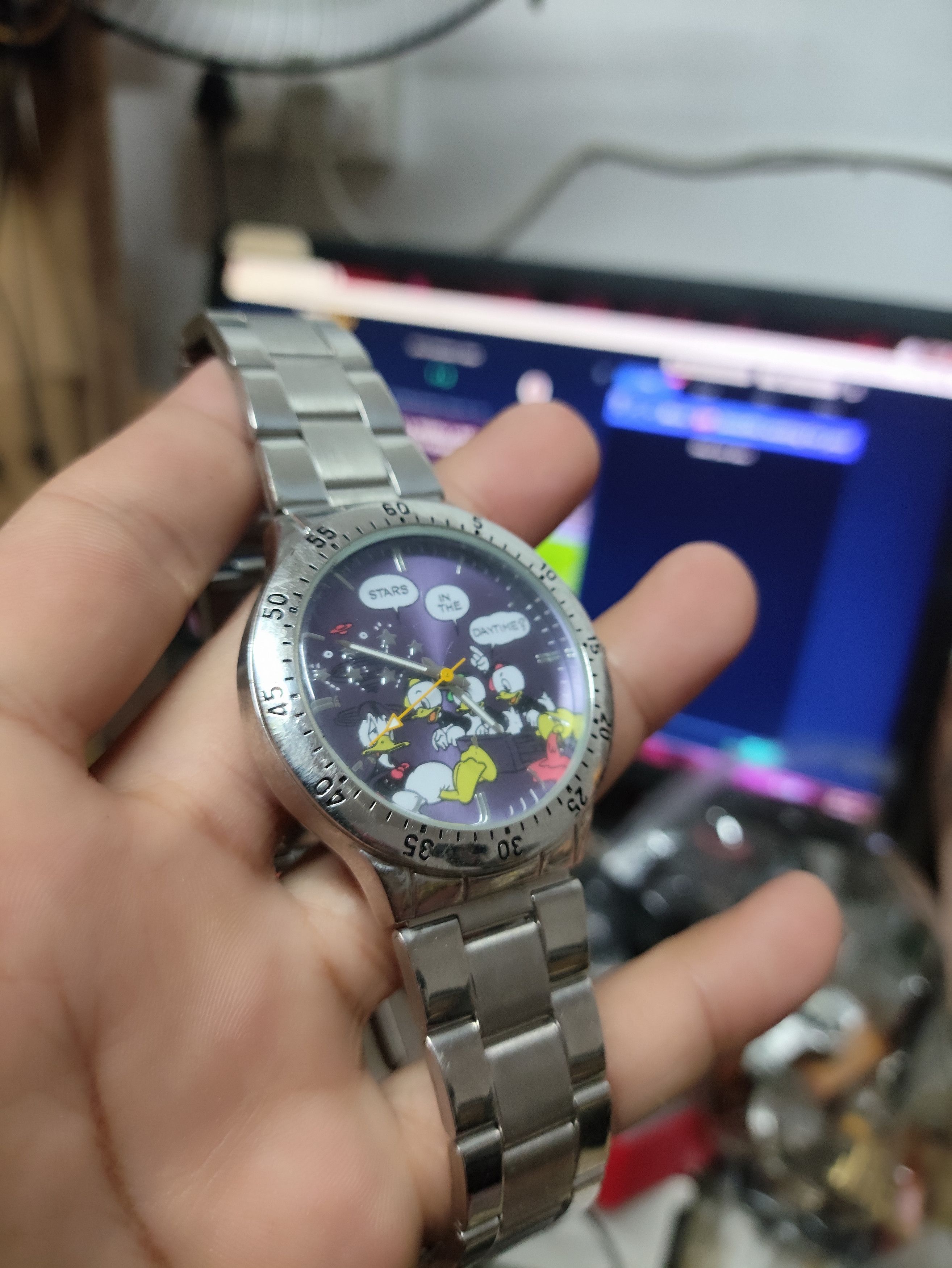 Disney × Vintage Vintage Disney Watch Donald Duck (Quartz JAPAN ENGINE) Size ONE SIZE - 9 Thumbnail