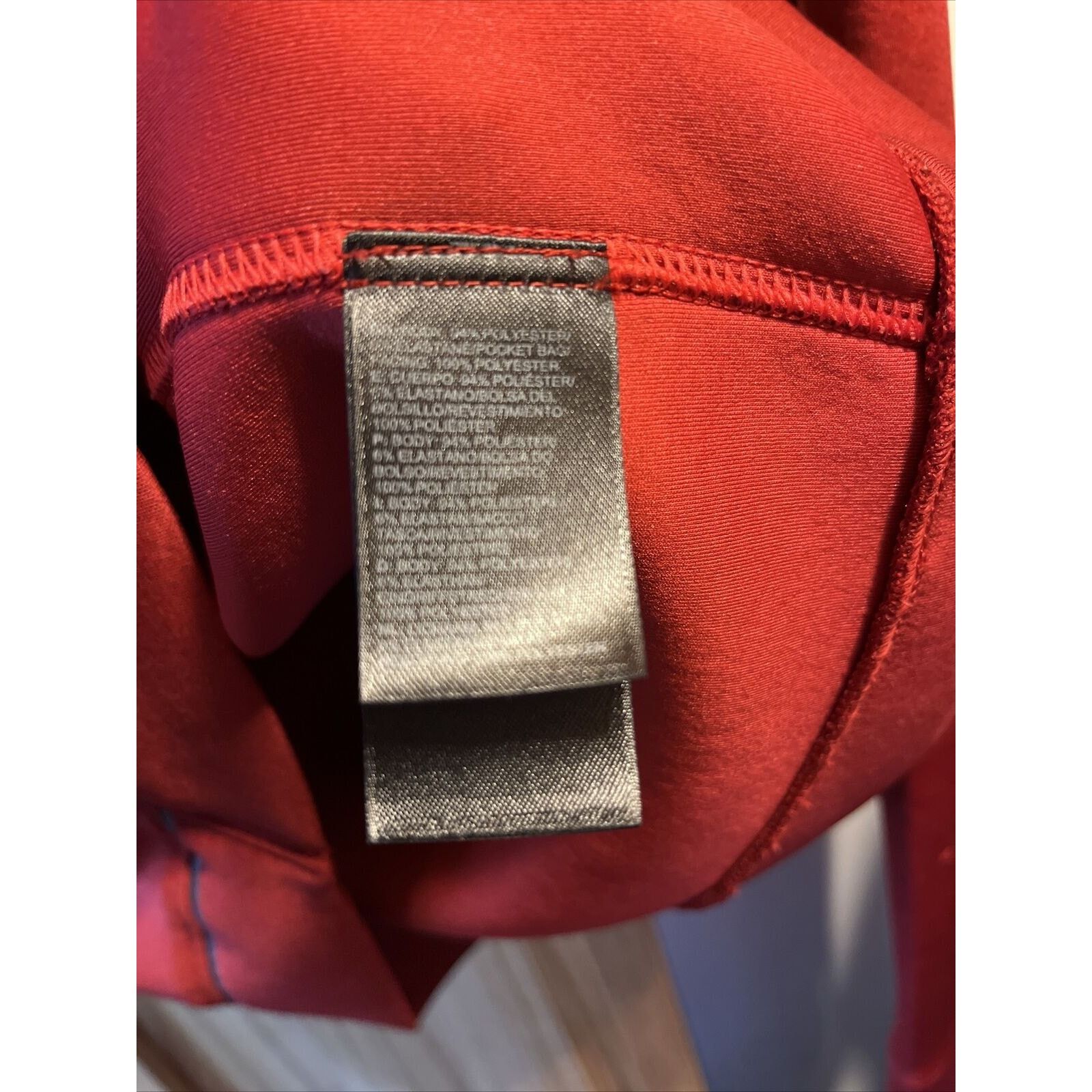 The North Face The North Face Mens L Red Long Sleeve Polyester Blend Jacket Size US L / EU 52-54 / 3 - 8 Thumbnail
