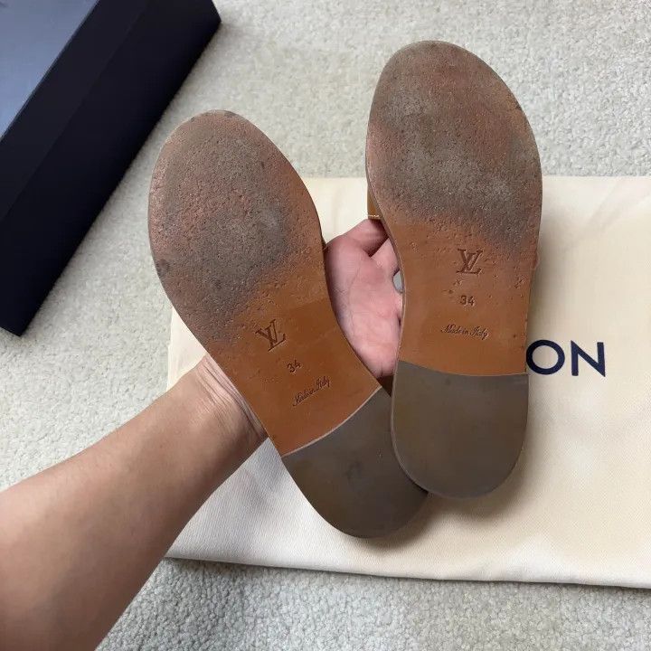 Louis Vuitton Louis Vuitton Brown Slide Sandals for Summer -2508 Size US 5 / EU 37 - 7 Thumbnail