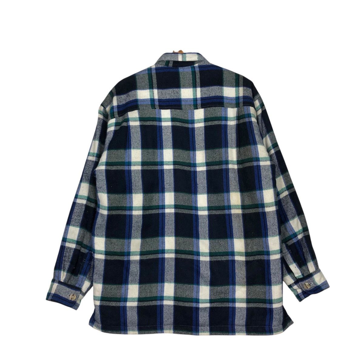 Japanese Brand × Vintage 📌Vintage Chore Tartan Blanket Sophisticated Issey Miyake Size US L / EU 52-54 / 3 - 9 Thumbnail