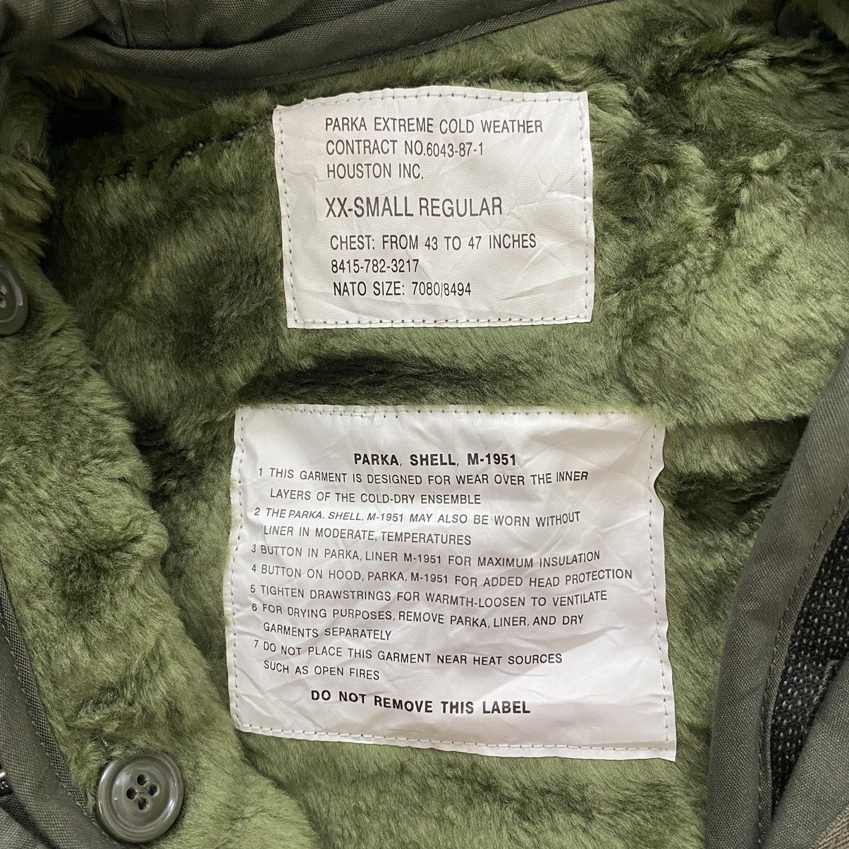 I.N.C Vintage HOUSTON INC. Military Brand Extreme Cold Weather Size US XXS / EU 40 - 6 Thumbnail