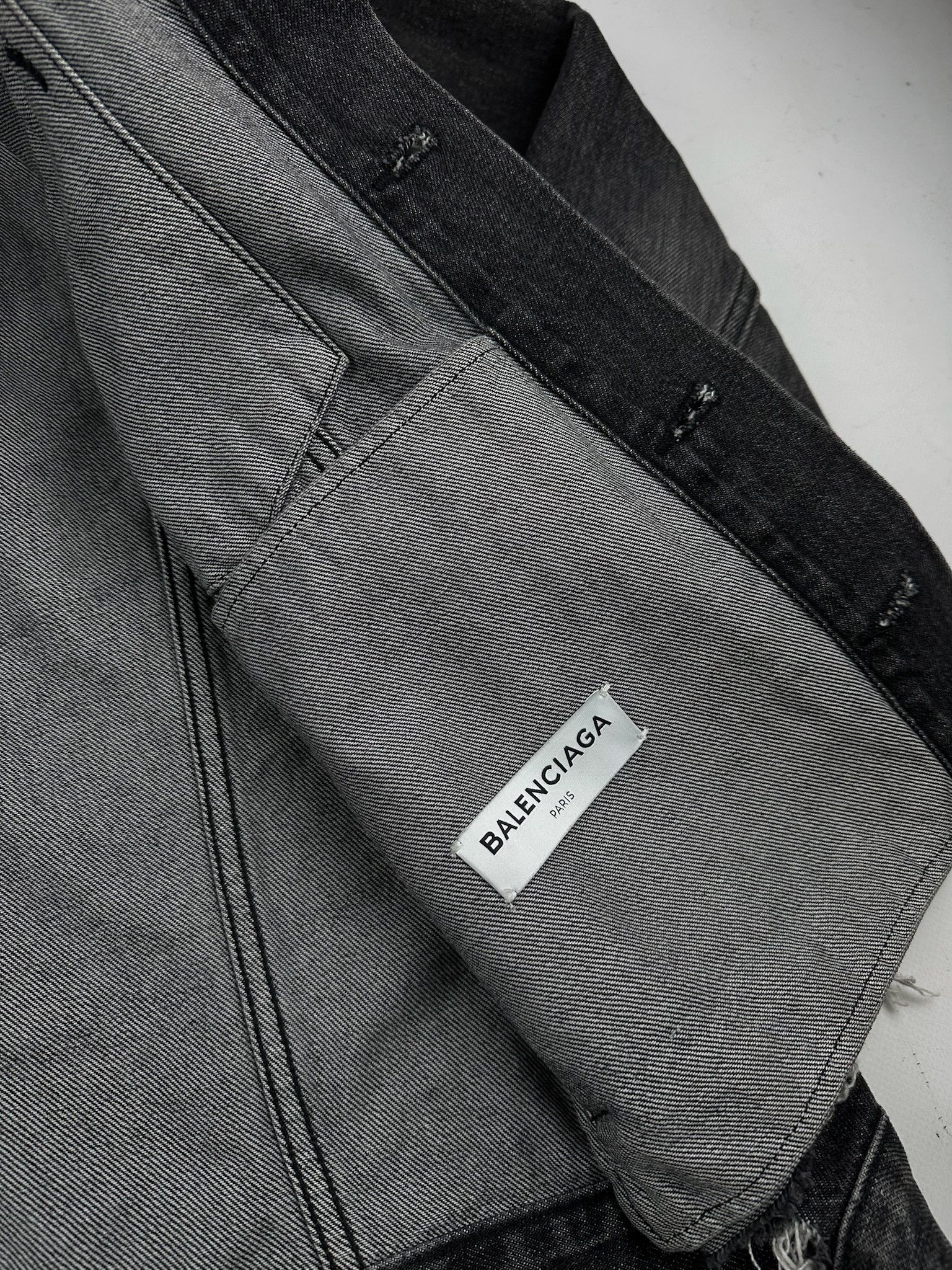 Balenciaga Balenciaga Denim Jacket Size US M / EU 48-50 / 2 - 10 Thumbnail