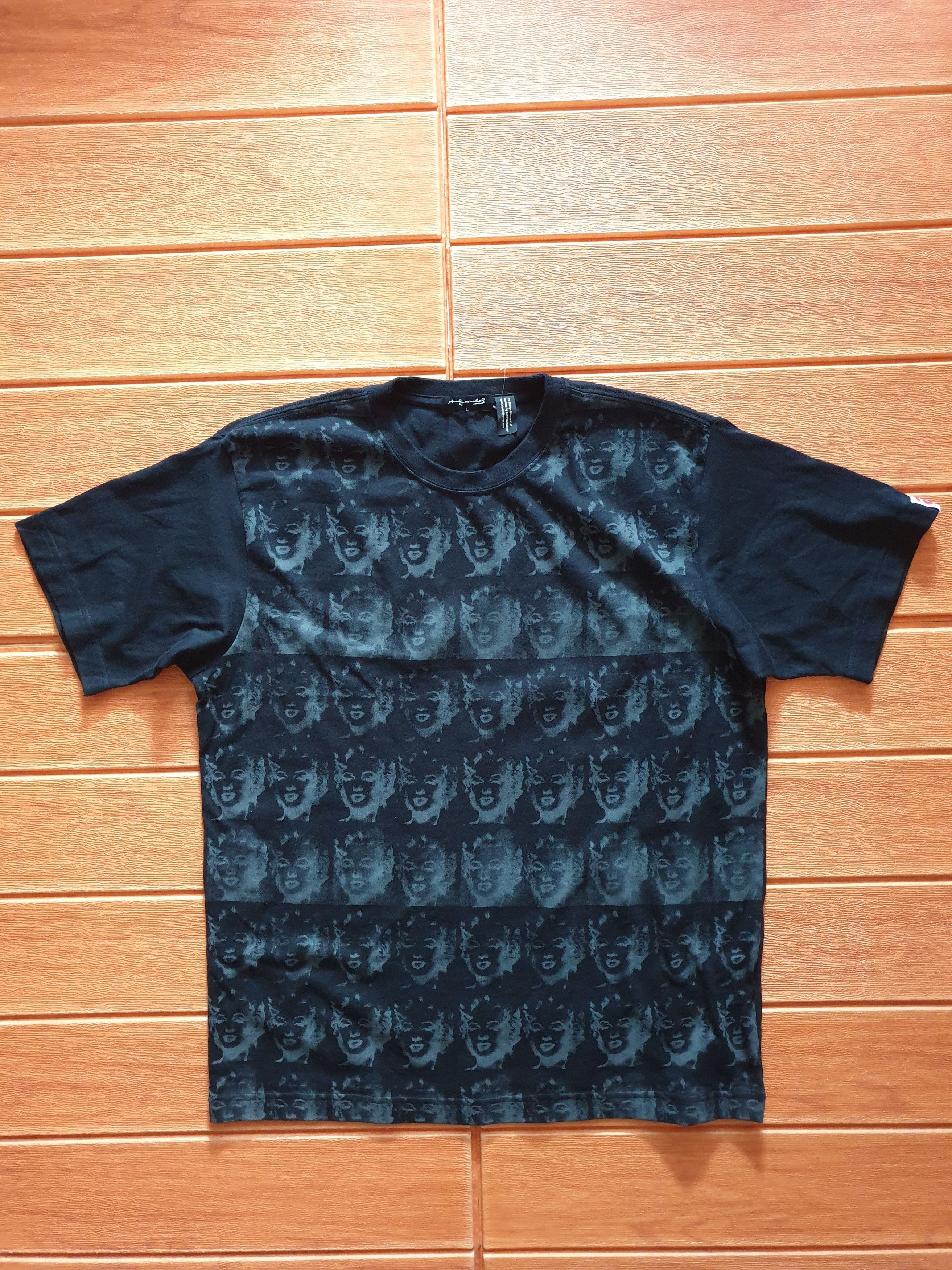 💥Andy warhol x manroe x uniqlo shirt