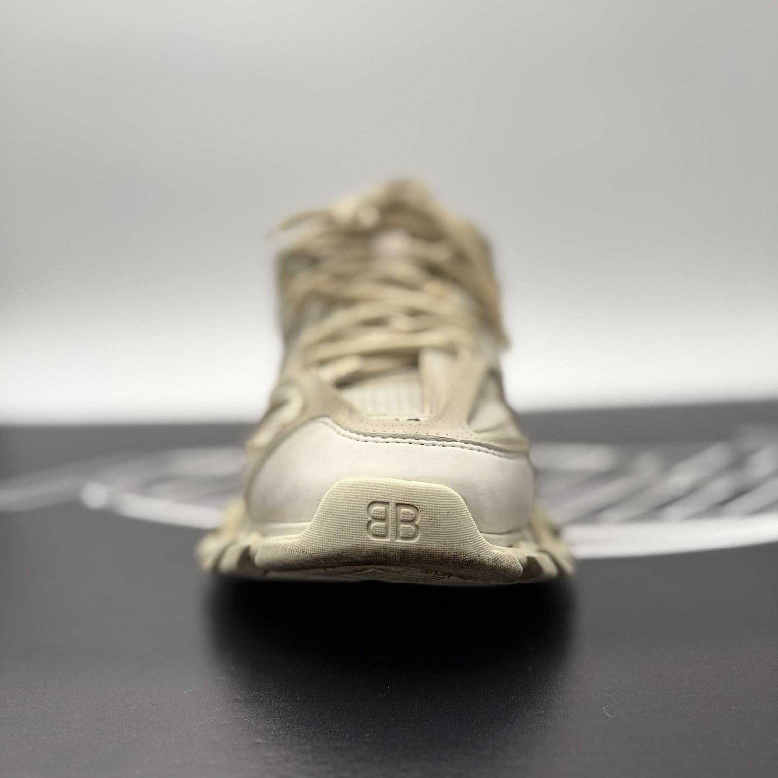 Balenciaga Balenciaga Track Sneaker ' Crème White ' | GOOD CONDITION Size US 9 / EU 42 - 6 Thumbnail