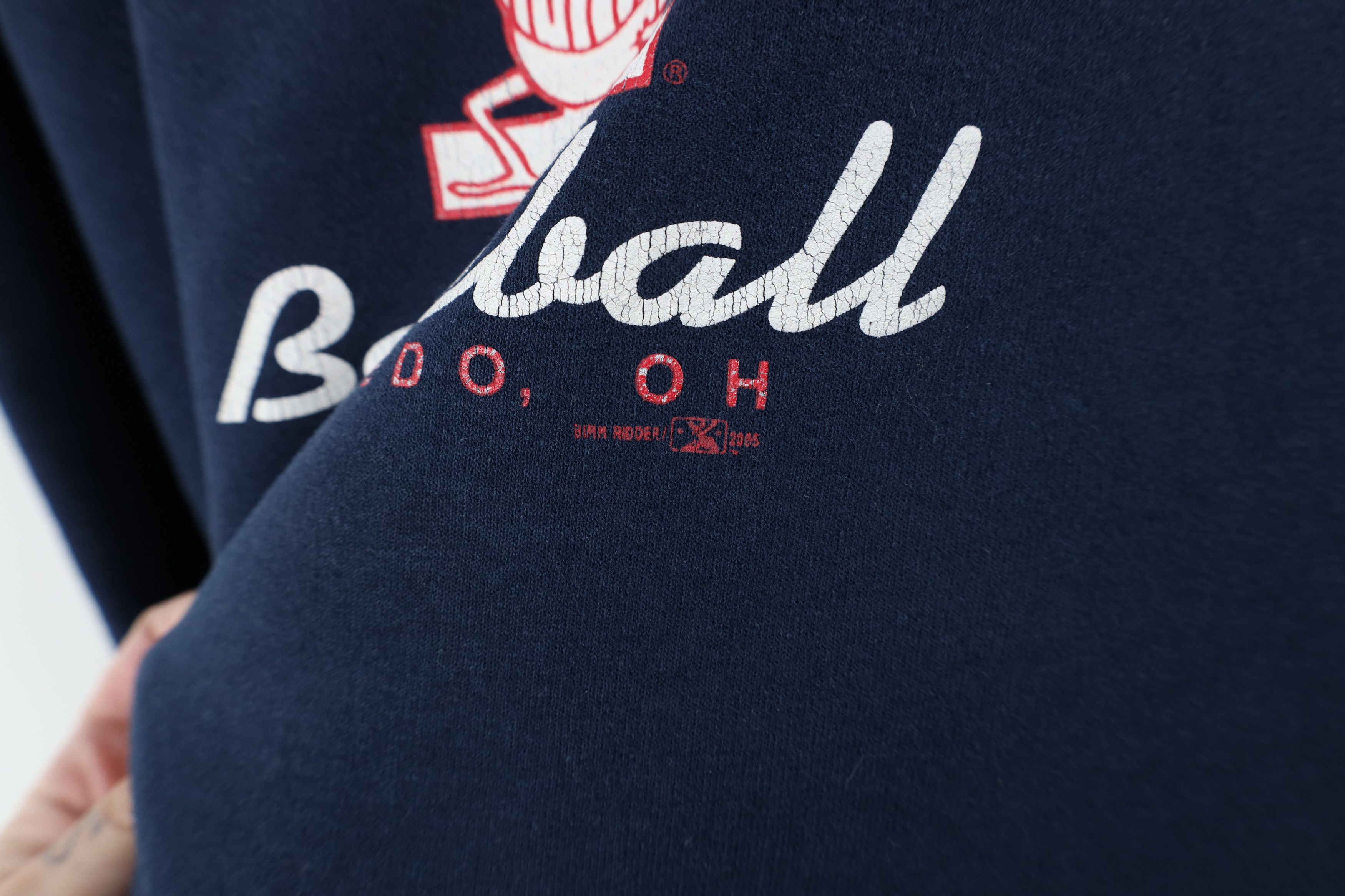 Vintage Vintage Y2K 2005 Baseball Toledo Mud Hens Sweatshirt Blue Size US XXL / EU 58 / 5 - 5 Thumbnail
