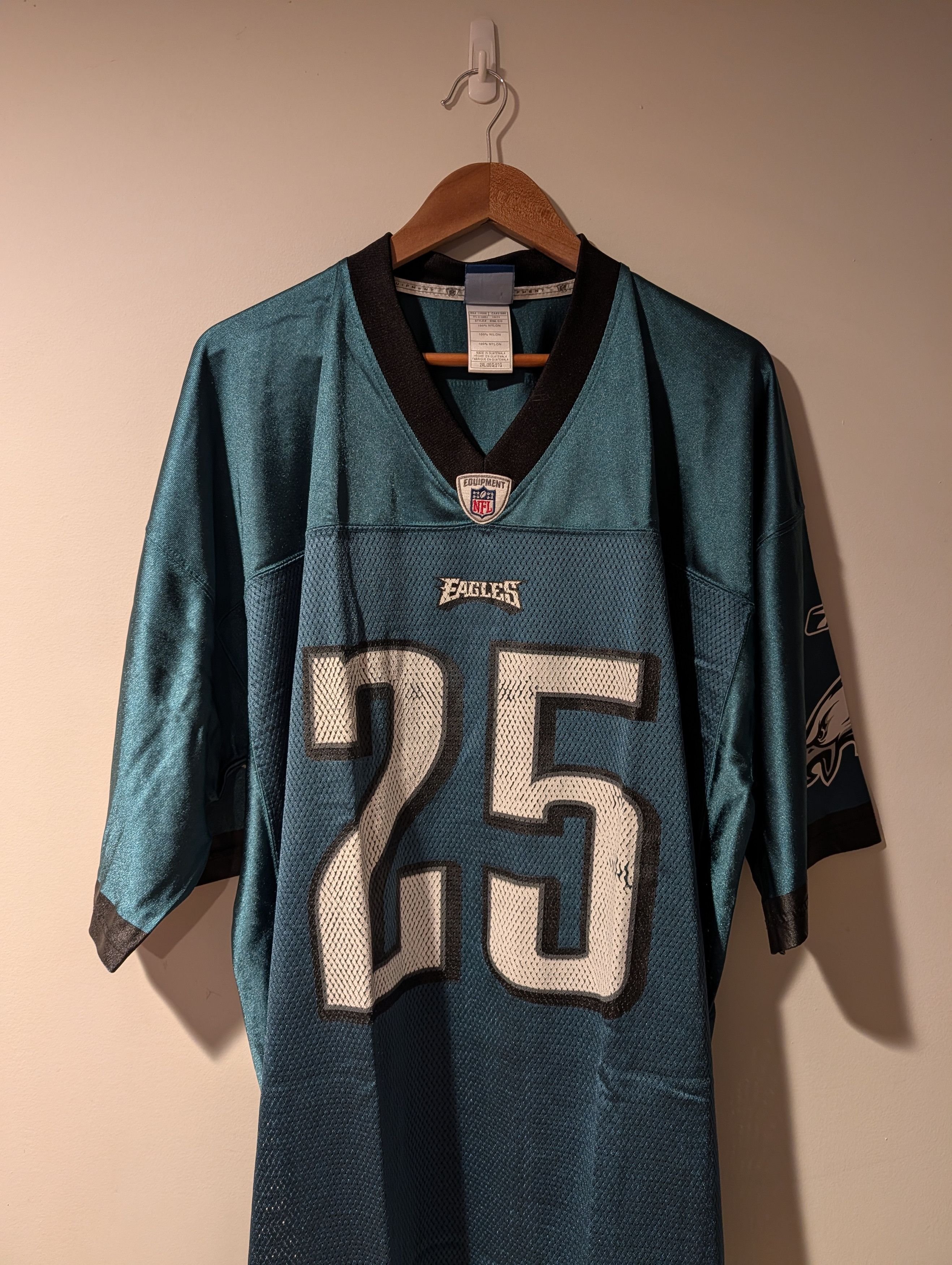 NFL VTG Reebok On Field PHILADELPHIA EAGLES McCoy #25 JERSEY Size US XXL / EU 58 / 5 - 5 Thumbnail
