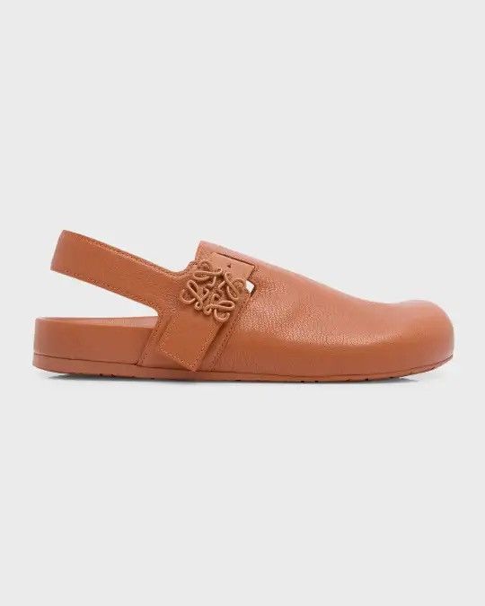 loewe slingback mule loafer