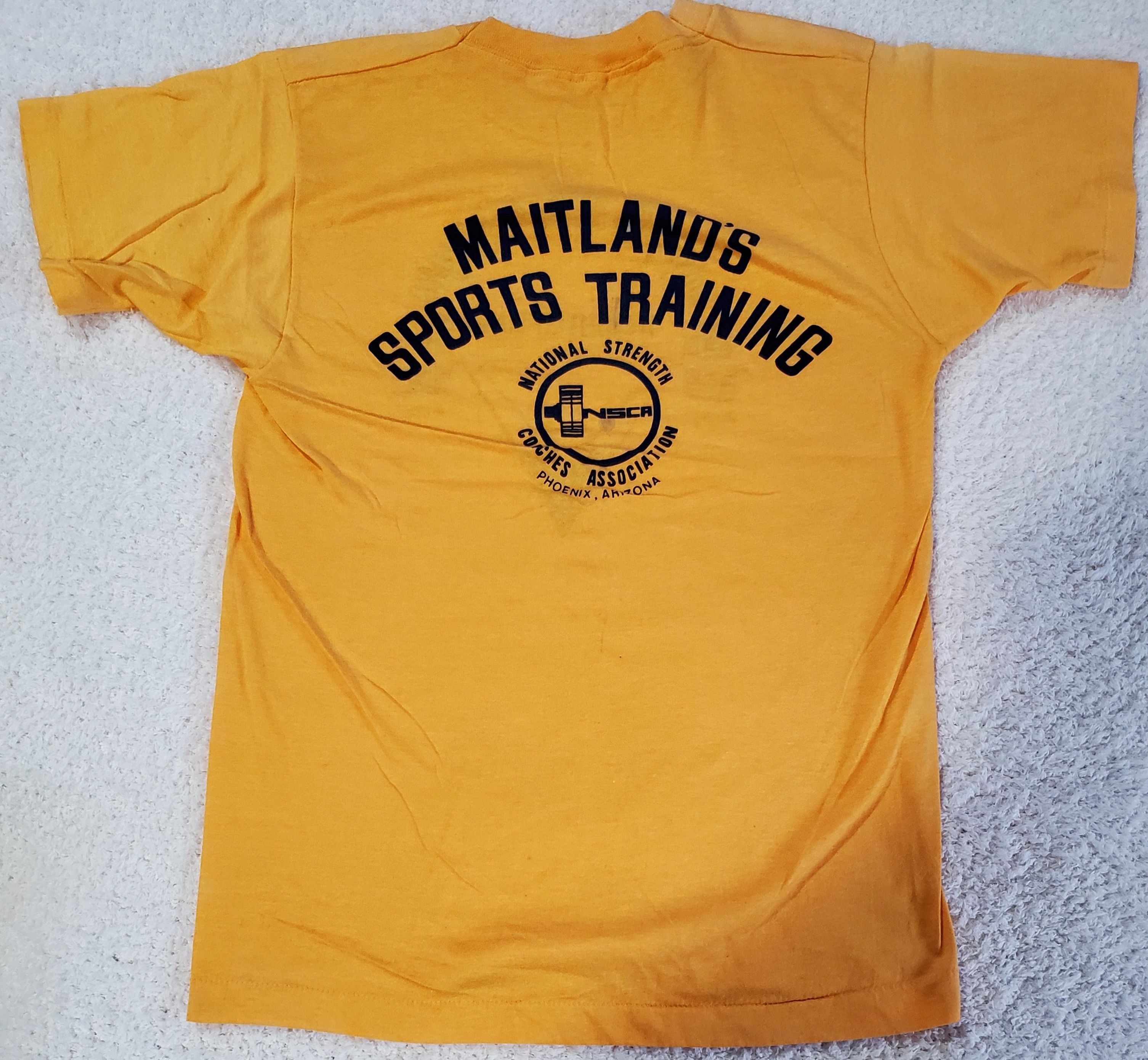 Vintage Vintage weightlifting stregnth training nsca arizona Size US S / EU 44-46 / 1 - 3 Thumbnail