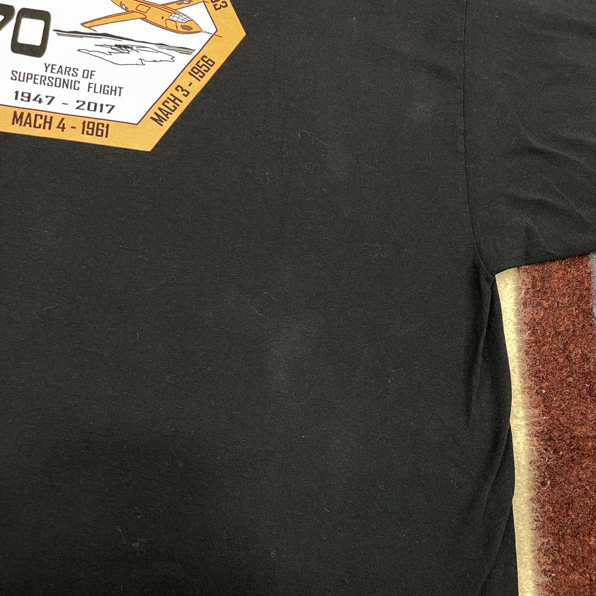 Gildan Big Size 3XL 70 YEARS OF SUPERSONIC FLIGHT T Shirt #1441/AX Size US XXL / EU 58 / 5 - 3 Thumbnail