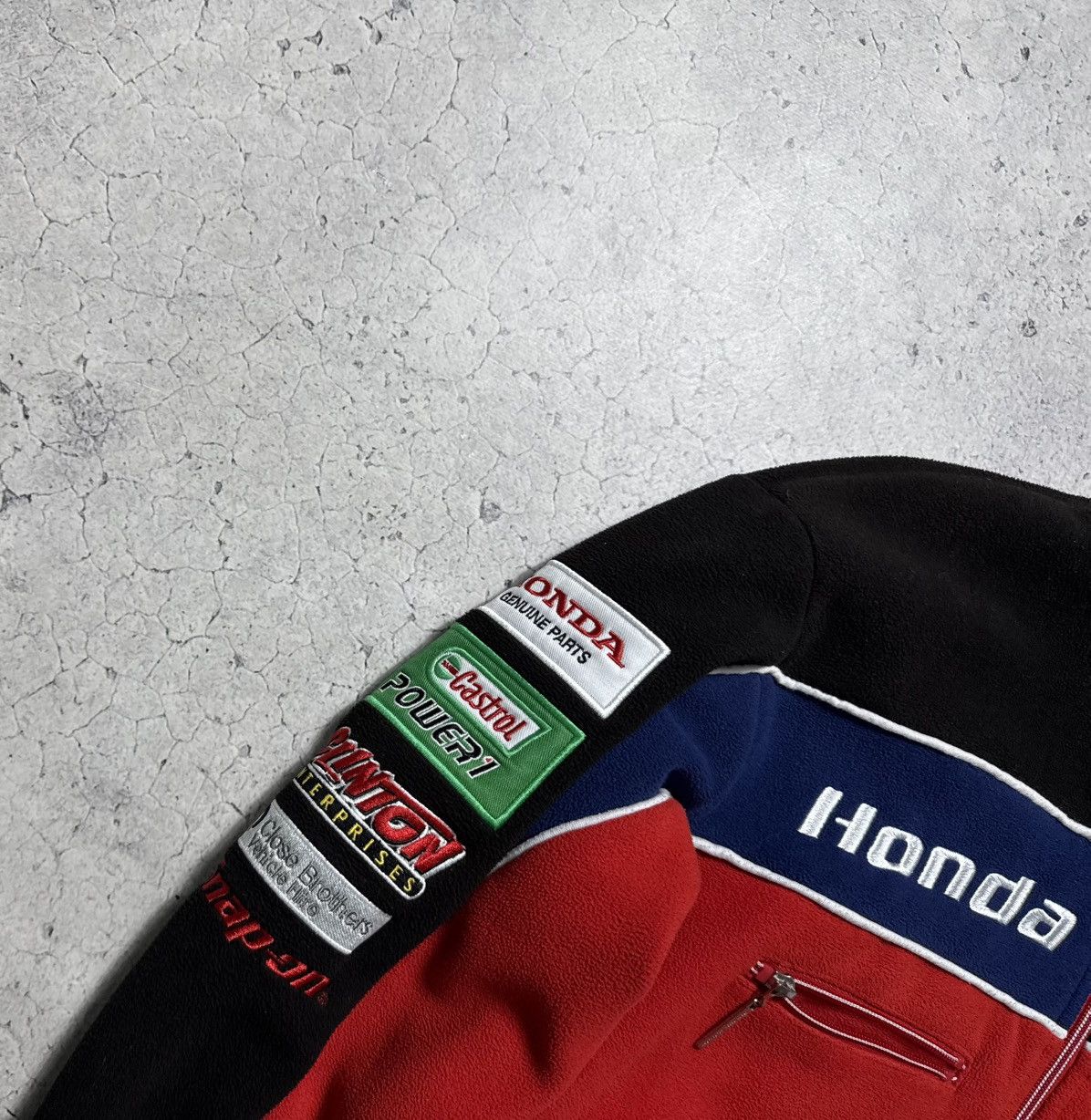 Honda Honda Racing Fleece Jacket Size XS Red Size US XS / EU 42 / 0 - 5 Thumbnail