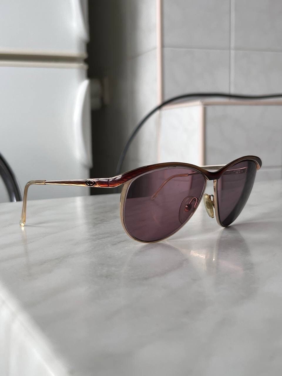 Dior × Vintage Christian Dior Vintage 80s Eyeglasses Austria Metal Frame Size ONE SIZE - 2 Thumbnail