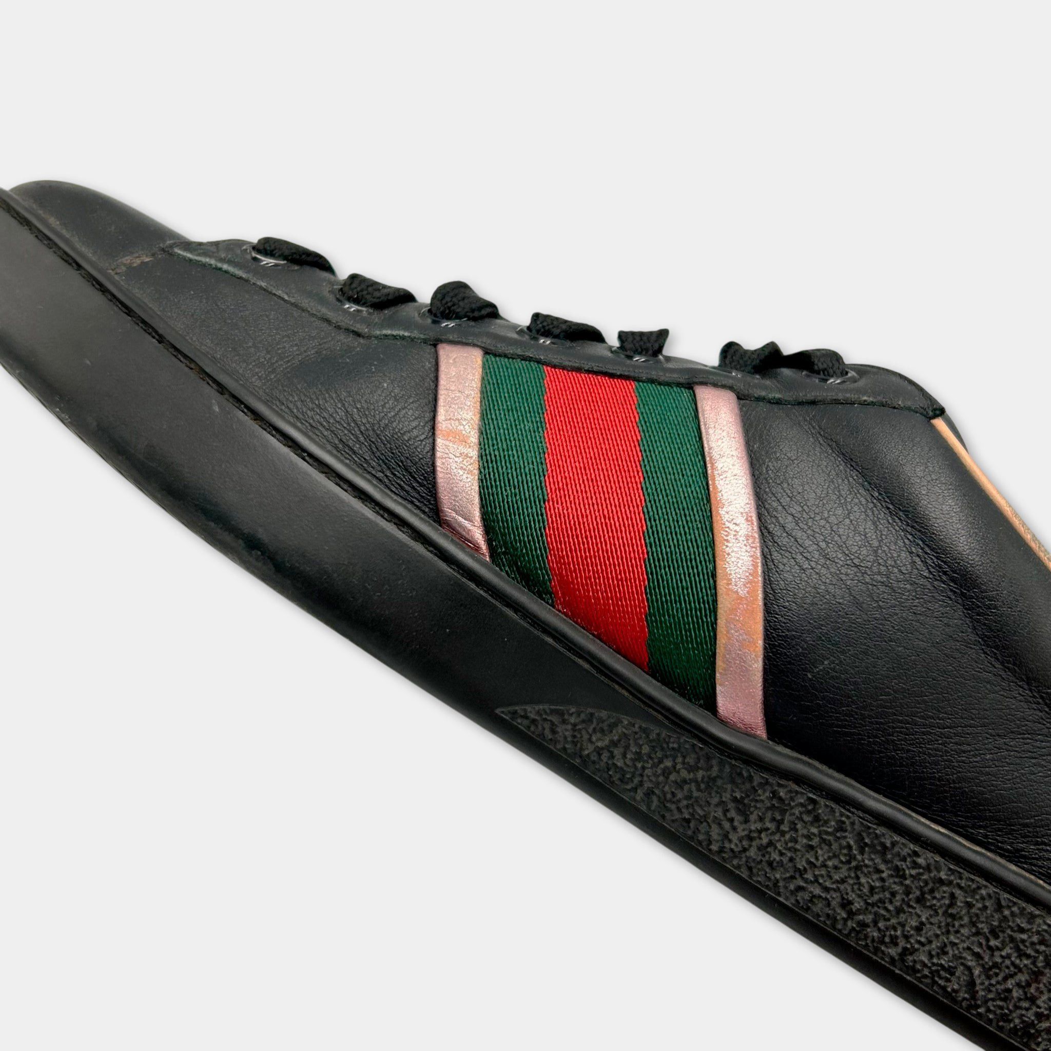 Gucci 2016 Gucci Ace Flames Sneakers Size US 8 / EU 41 - 8 Thumbnail