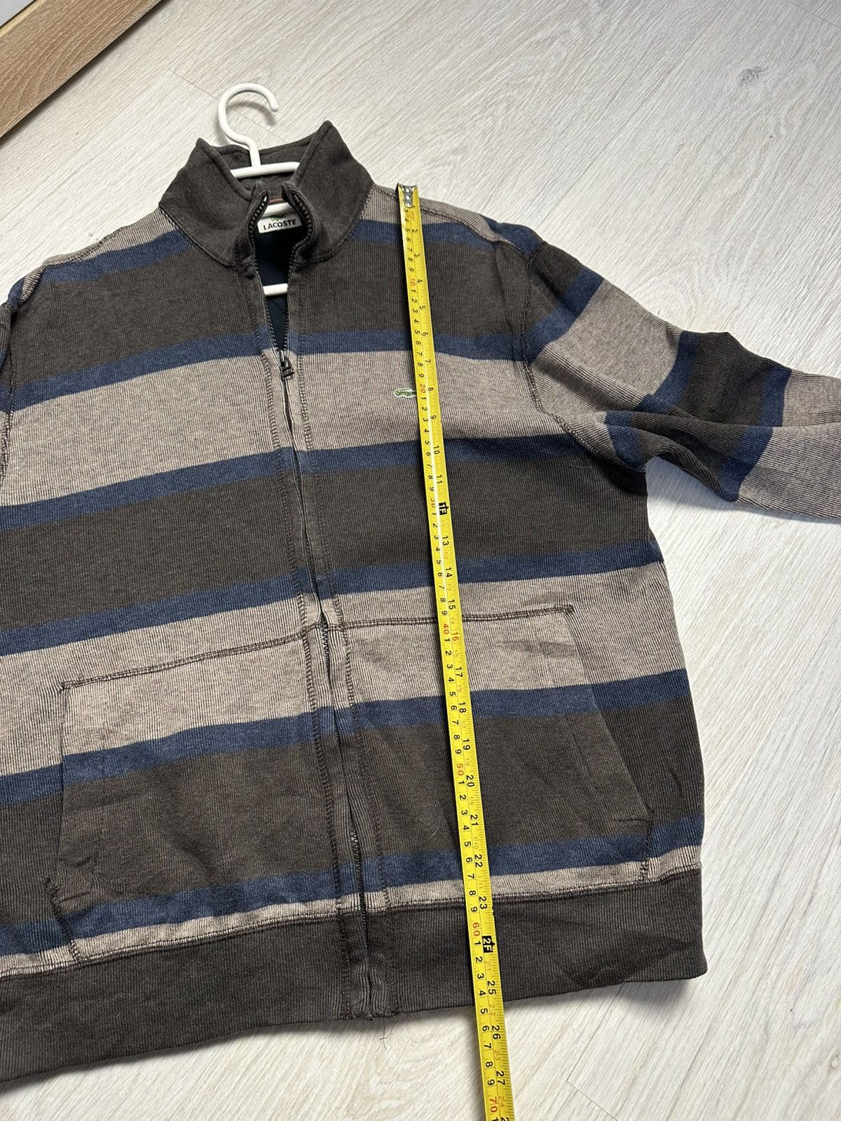 Lacoste Lacoste Vintage Zip Sweater y2k Size US L / EU 52-54 / 3 - 6 Thumbnail