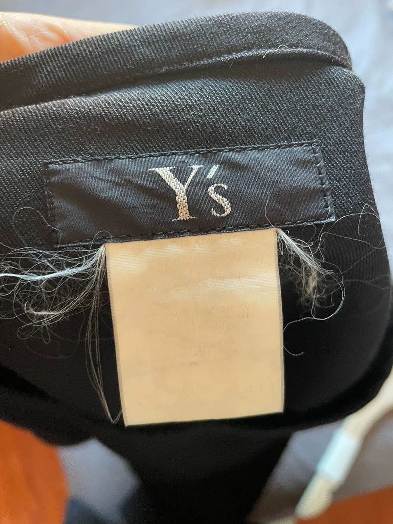 Y's Y's Black Blouse Long Sleeve Size US M / EU 48-50 / 2 - 6 Thumbnail