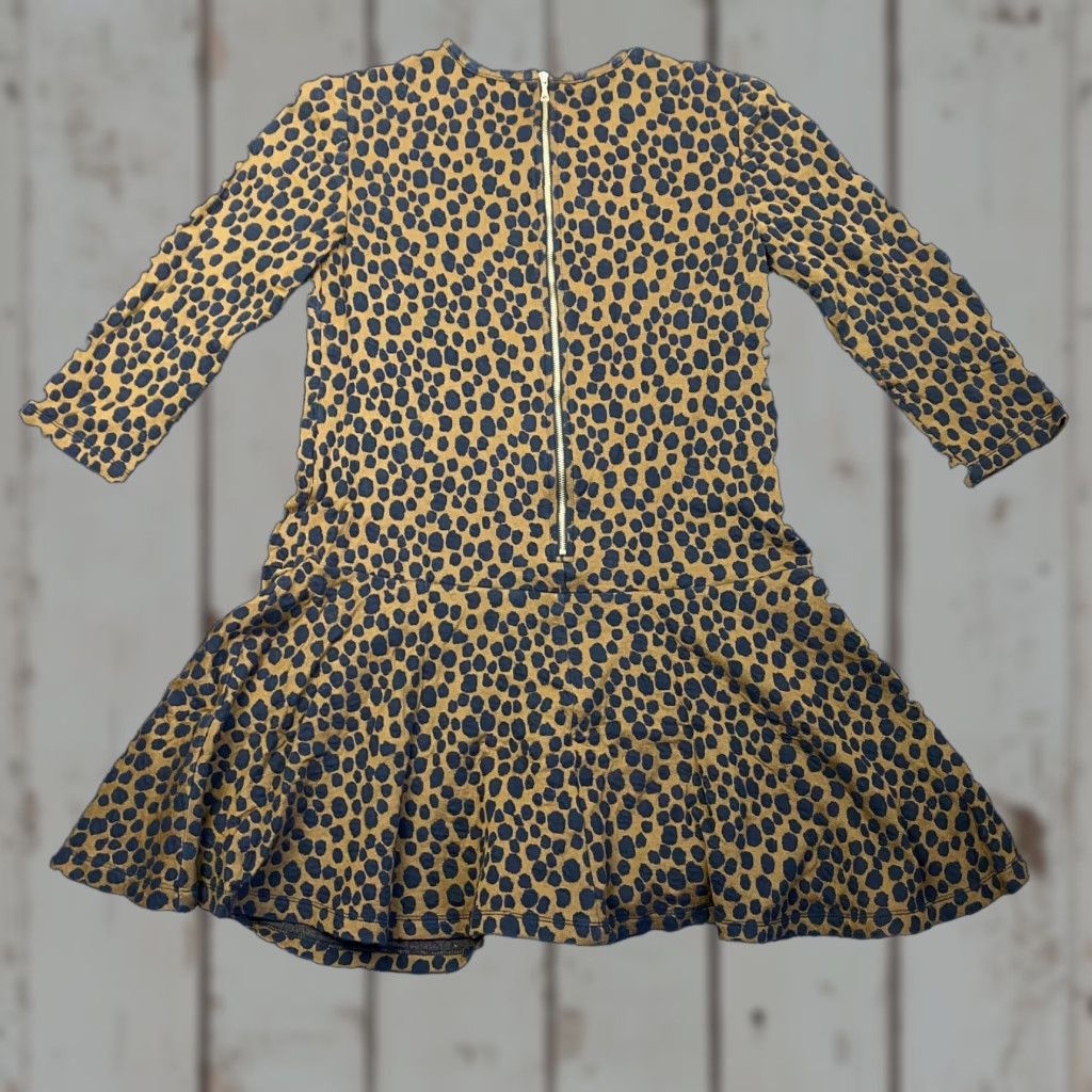 Loft LOFT Ann Taylor Leopard Print Drop Waist Mini Dress AOP Small S Womens Size S / US 4 / IT 40 - 1 Thumbnail