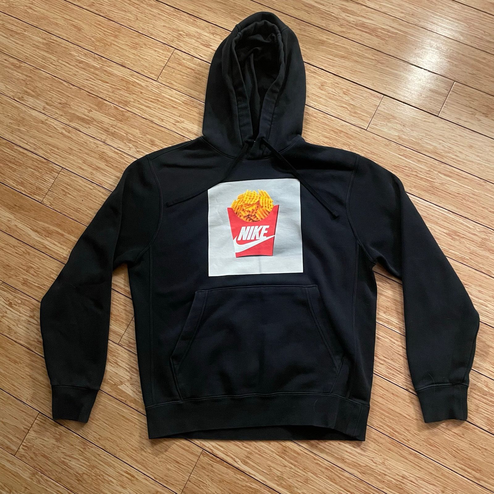 Nike Nike Waffle French Fries Hoodie streetwear athleisure skate Size US S / EU 44-46 / 1 - 1 Thumbnail