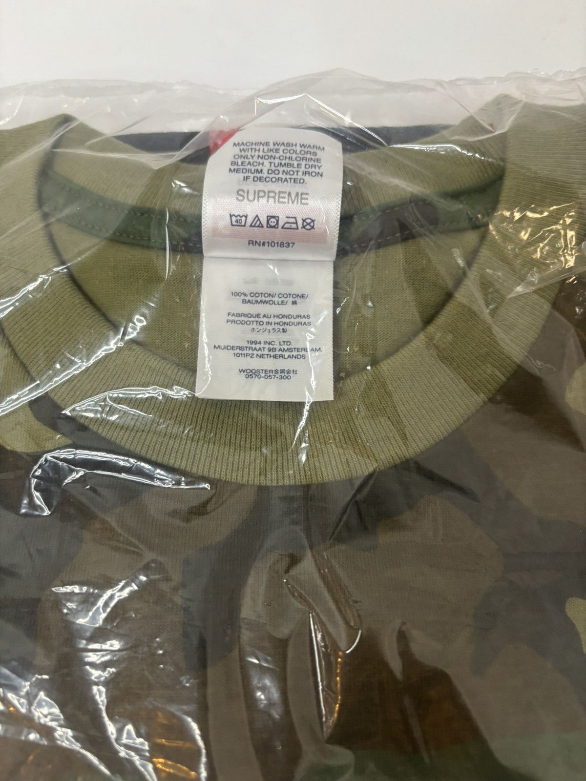 Supreme Supreme Playboi Carti Tee Woodland Camo Size Large Size US L / EU 52-54 / 3 - 4 Thumbnail