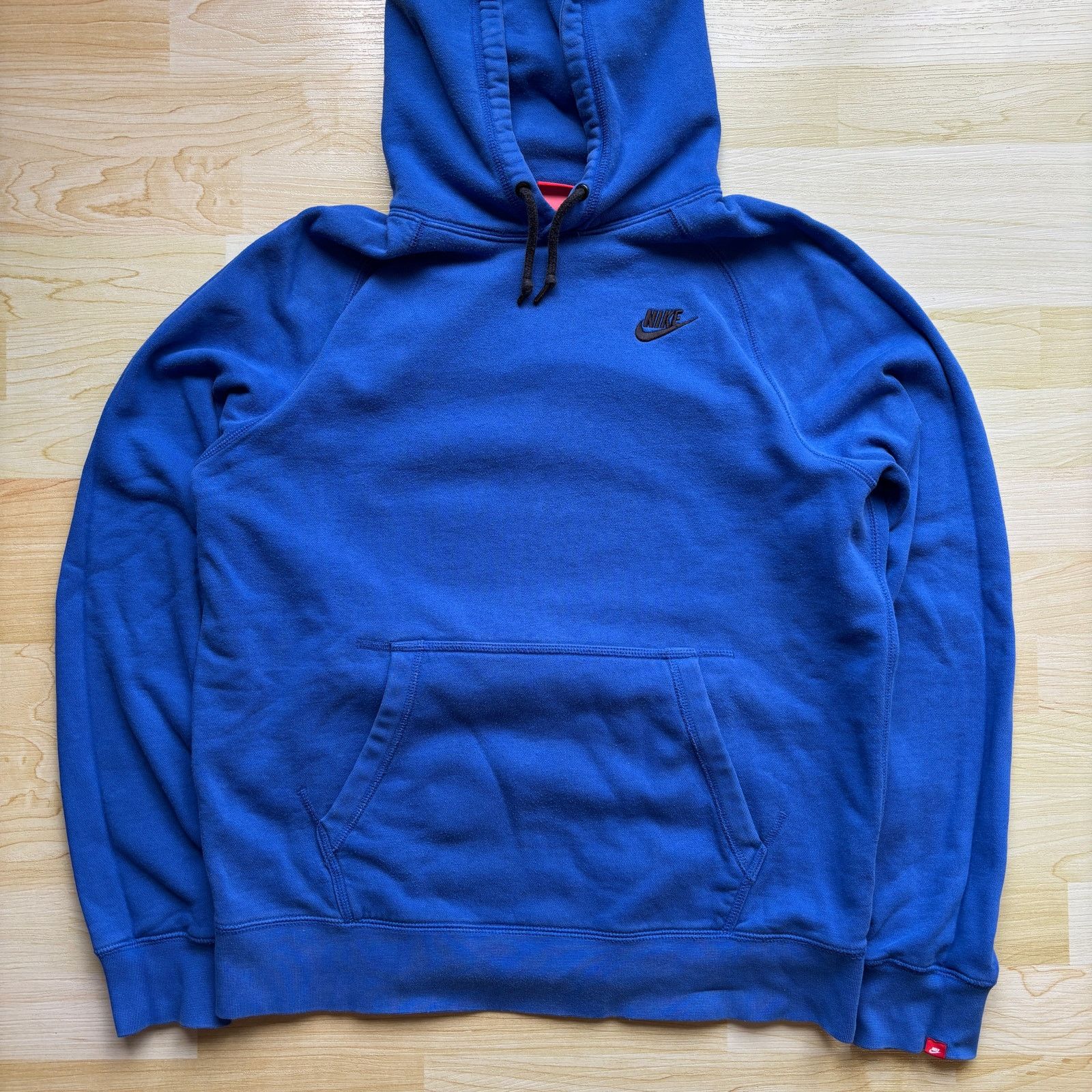 Nike Nike Pullover Hoodie Blue Sweatshirt Mens Size Large (L) Size US L / EU 52-54 / 3 - 1 Thumbnail