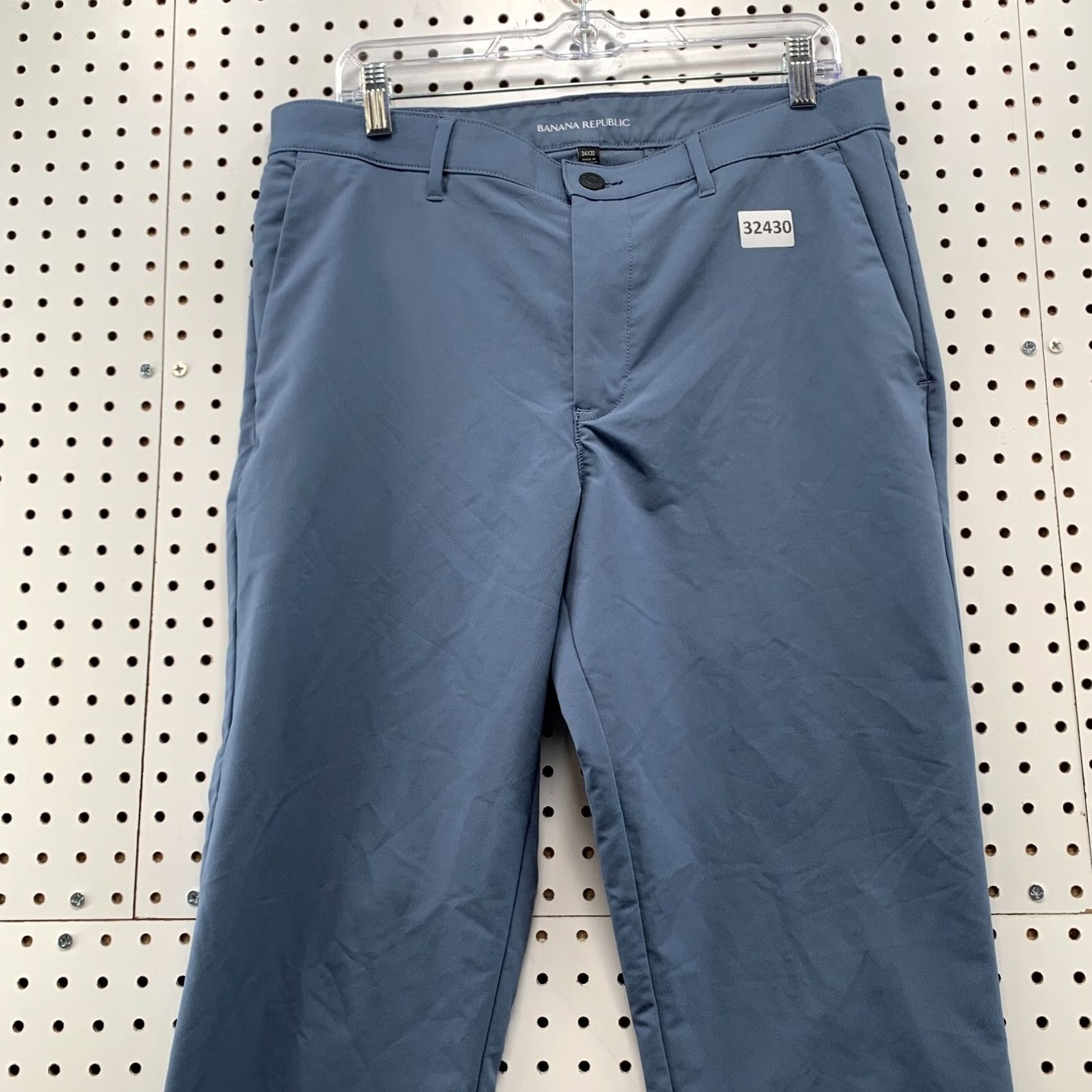 Banana Republic Banana Republic Chino Pants Mens Size 34x32 Slim Blue Casual Business Shirt Pants? Size US 34 / EU 50 - 7 Thumbnail