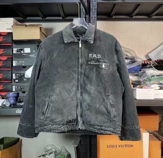 Enfants Riches Deprimes Enfants Rich Carhart made old water-washed tooling jackets Size US L / EU 52-54 / 3 - 1 Thumbnail