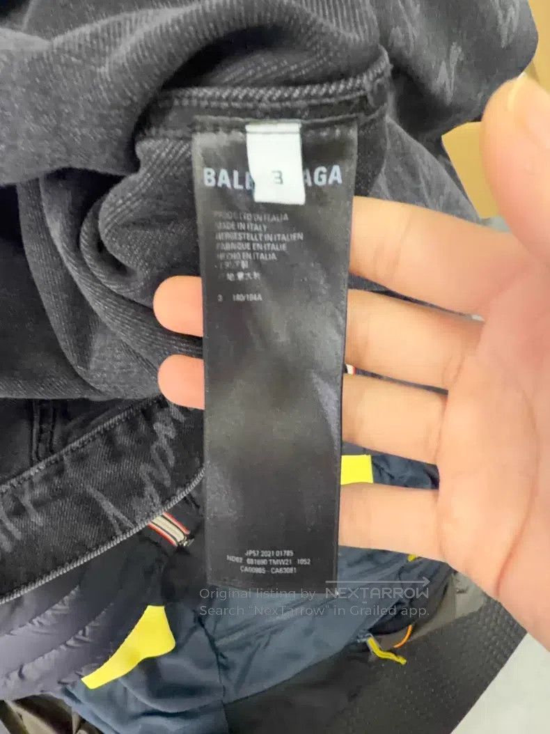 Balenciaga Balenciaga Denim Jacket Size US L / EU 52-54 / 3 - 4 Thumbnail