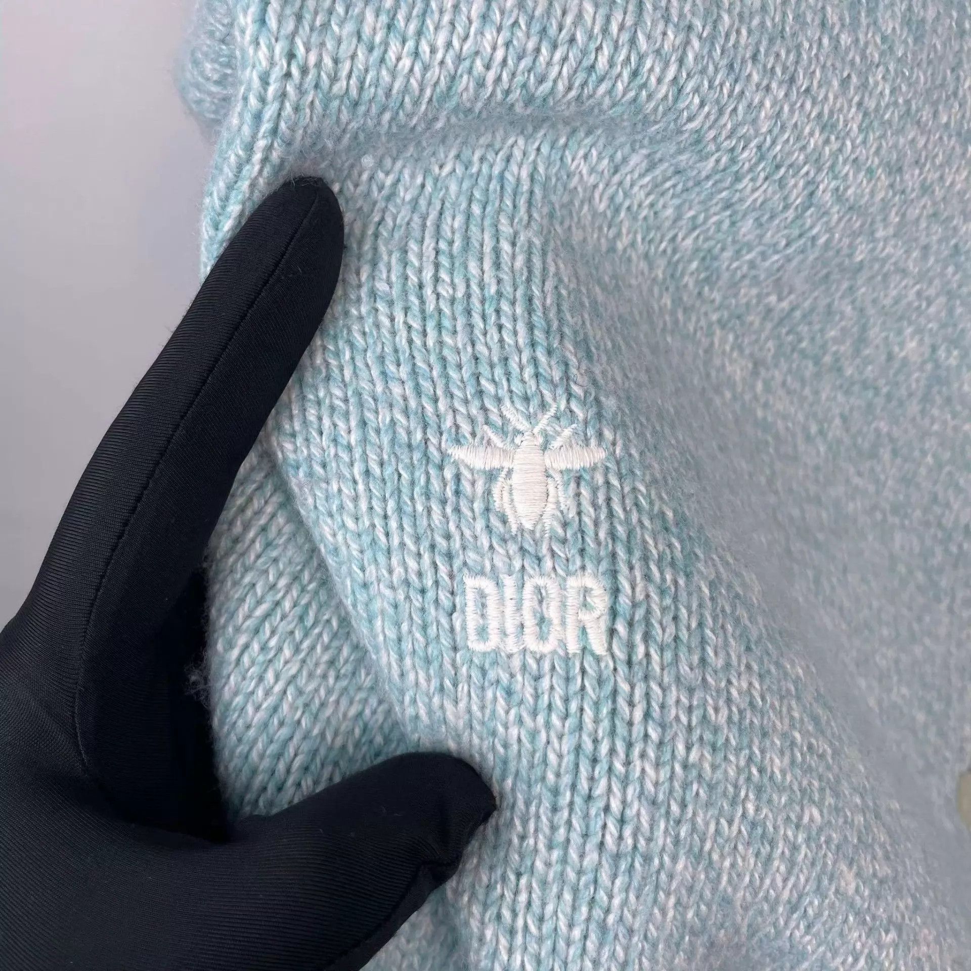 Dior Dior knit blue jacket 260118WLFVP09 13A Size XS / US 0-2 / IT 36-38 - 3 Thumbnail