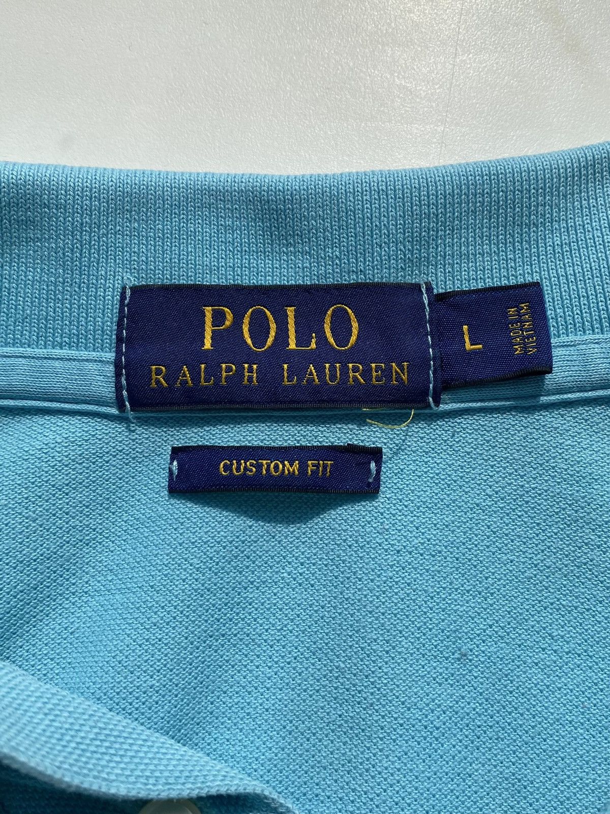 Polo Ralph Lauren Ralph Lauren Big Pony Cotton Polo Shirt Blue Size L Size US L / EU 52-54 / 3 - 3 Thumbnail