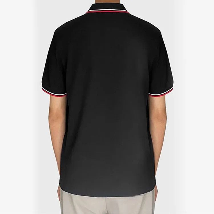 Prada o1mt1gz0924 Short Sleeve Polo Shirt in Black Size US S / EU 44-46 / 1 - 2 Thumbnail