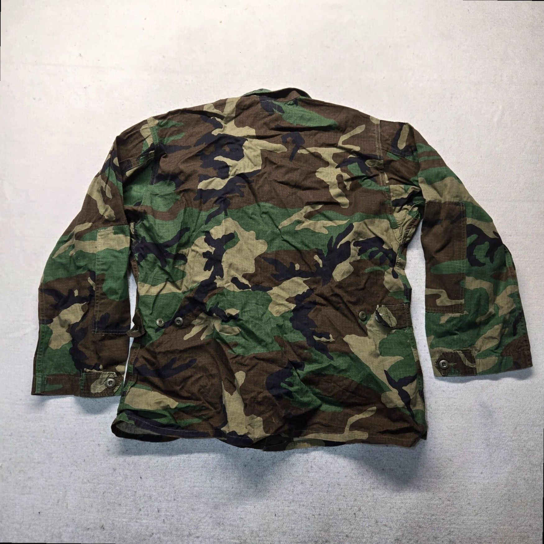 Vintage VINTAGE US Army Green Camo Field Jacket 90s Adult Men's Large Military Style Size US L / EU 52-54 / 3 - 8 Thumbnail