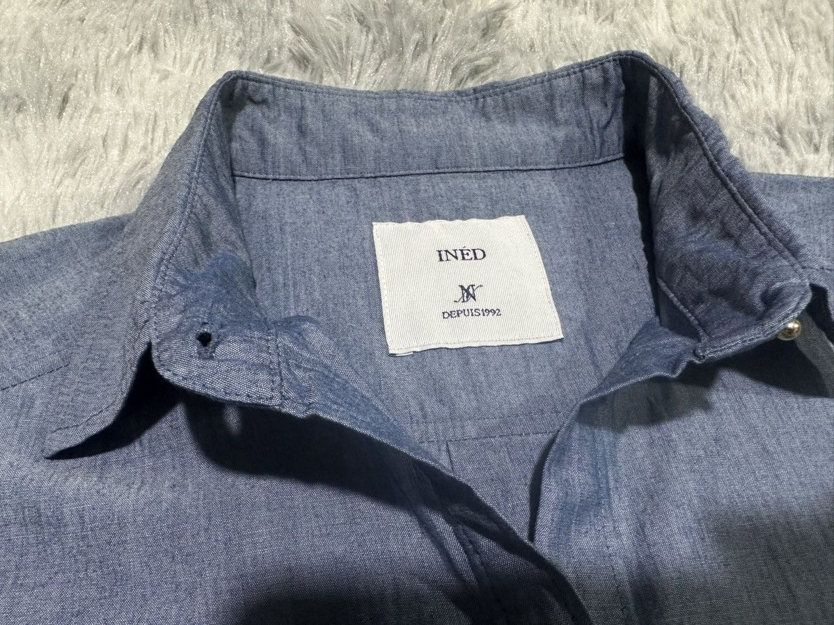 Yohji Yamamoto 🔥1992 Vintage Ined By Yohji Yamamoto Shirt Loose Fit Size US XL / EU 56 / 4 - 6 Thumbnail