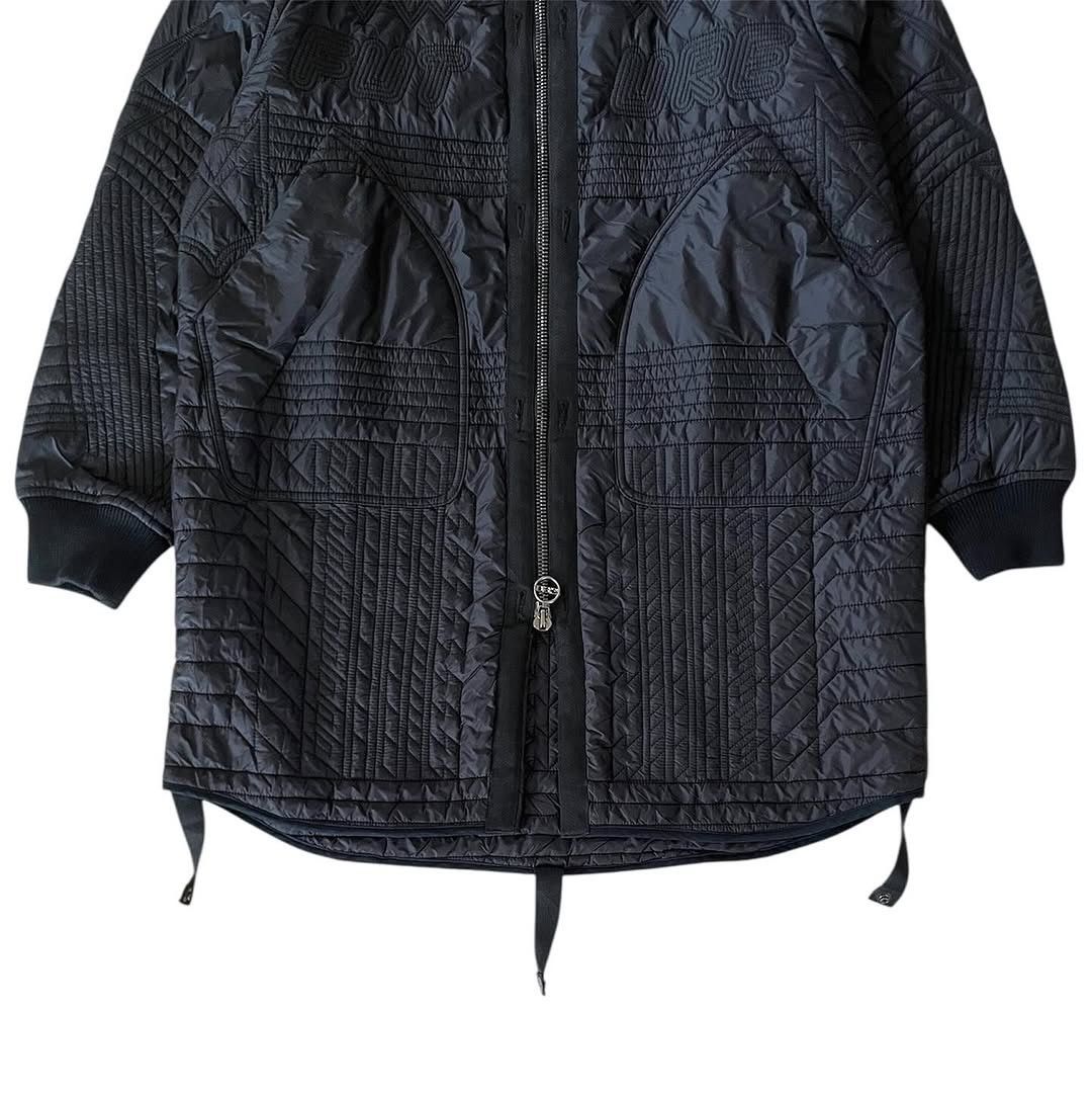 Diesel Black Gold DIESEL BLACK GOLD Embroidered W-PAR-Quilted Black Jacket Size US S / EU 44-46 / 1 - 6 Thumbnail