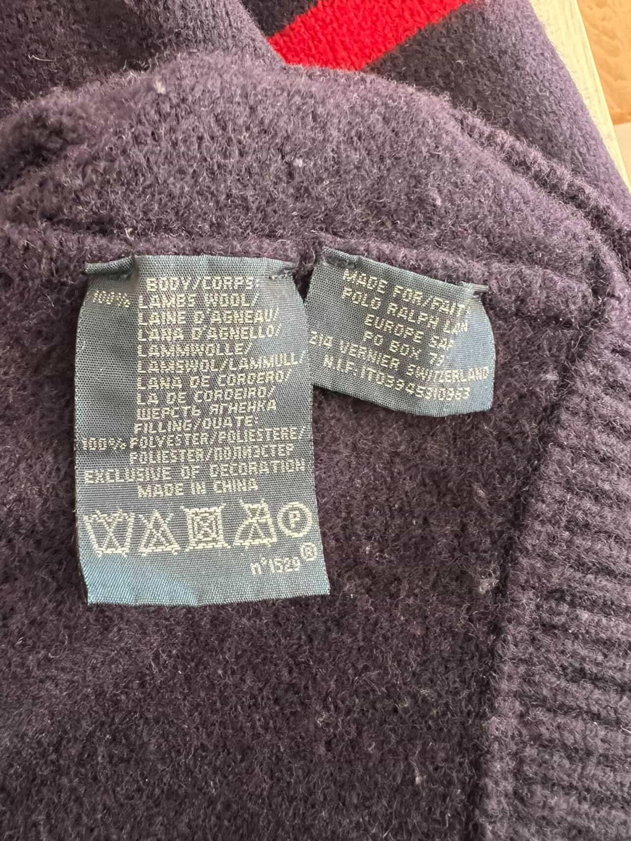 Polo Ralph Lauren Polo Ralph Lauren Vintage sweater 100% Lambs wool 💥🔥 Size US L / EU 52-54 / 3 - 6 Thumbnail