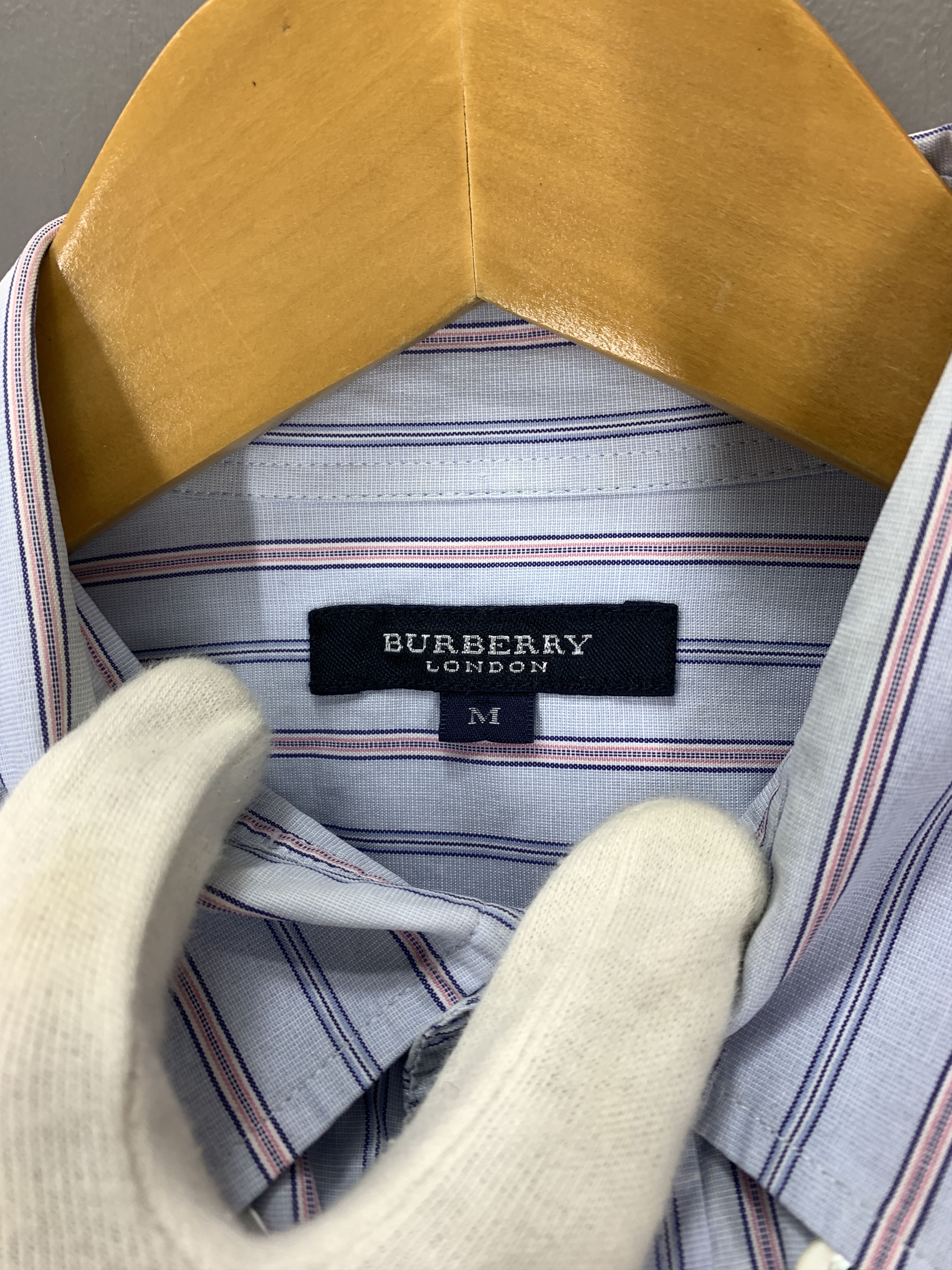 Burberry BURBERRY LONDON Striped Shirt #1899/09 Size US M / EU 48-50 / 2 - 4 Thumbnail