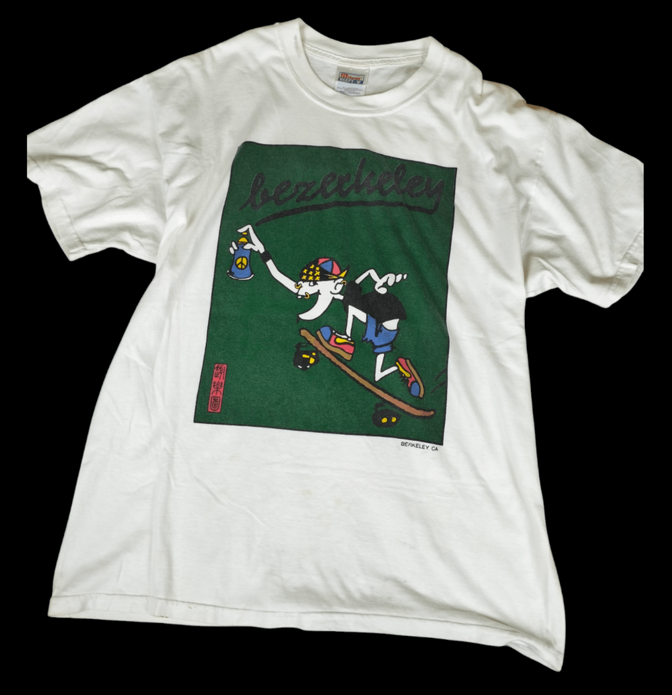 Santa Cruz Skateboards × Vintage Vintage Skate/Skateboard T shirt Powell Peralta/Santa Cruz Size US L / EU 52-54 / 3 - 3 Thumbnail