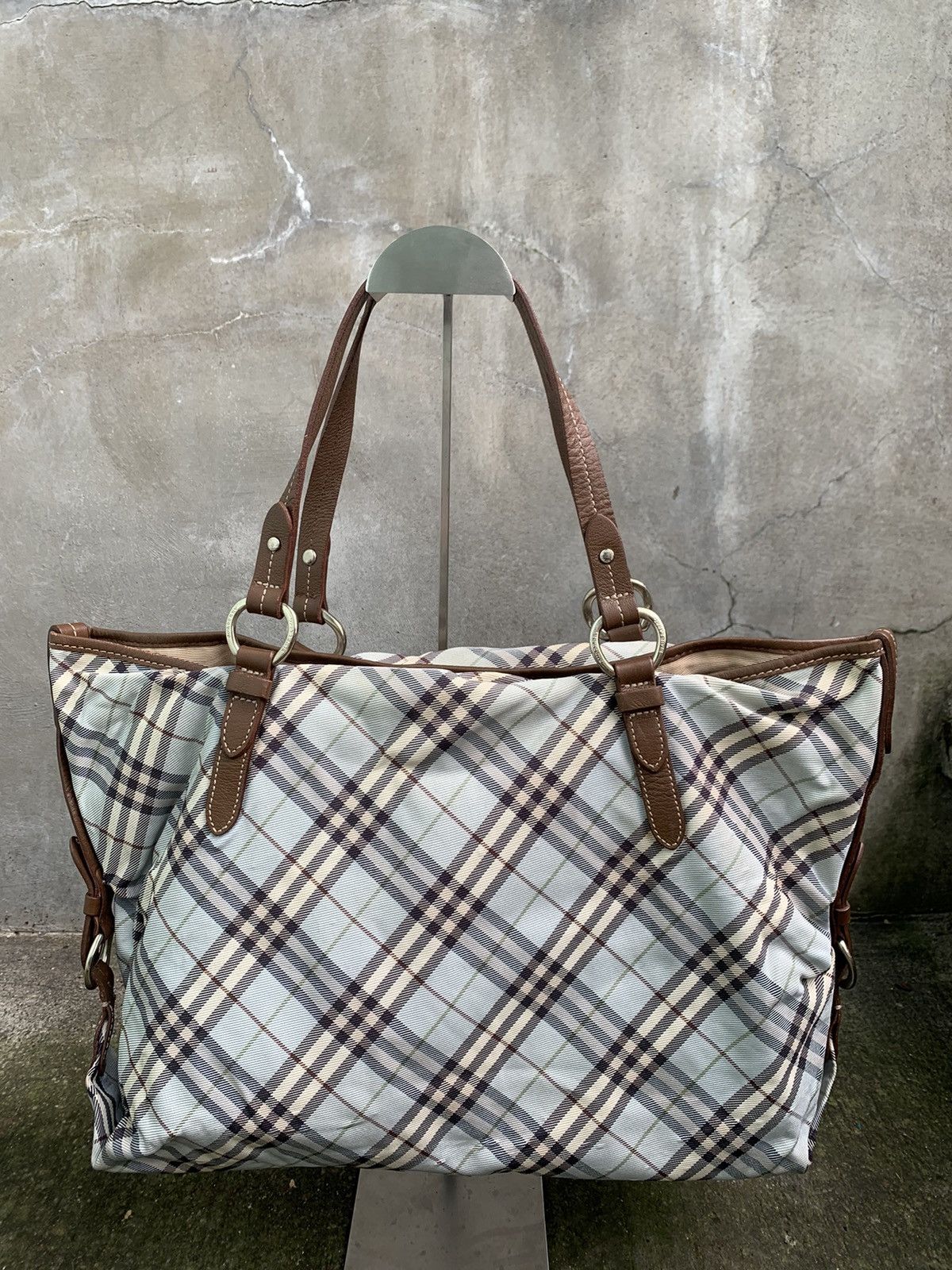Burberry Nova Plaid Shoulder Bag Size ONE SIZE - 6 Thumbnail